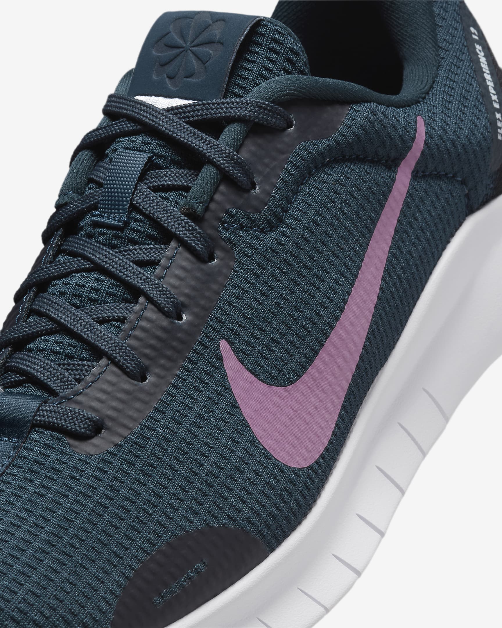 Nike Flex Experience Run 12 Women's Road Running Shoes - Armoury Navy/Black/Football Grey/Plum Dust