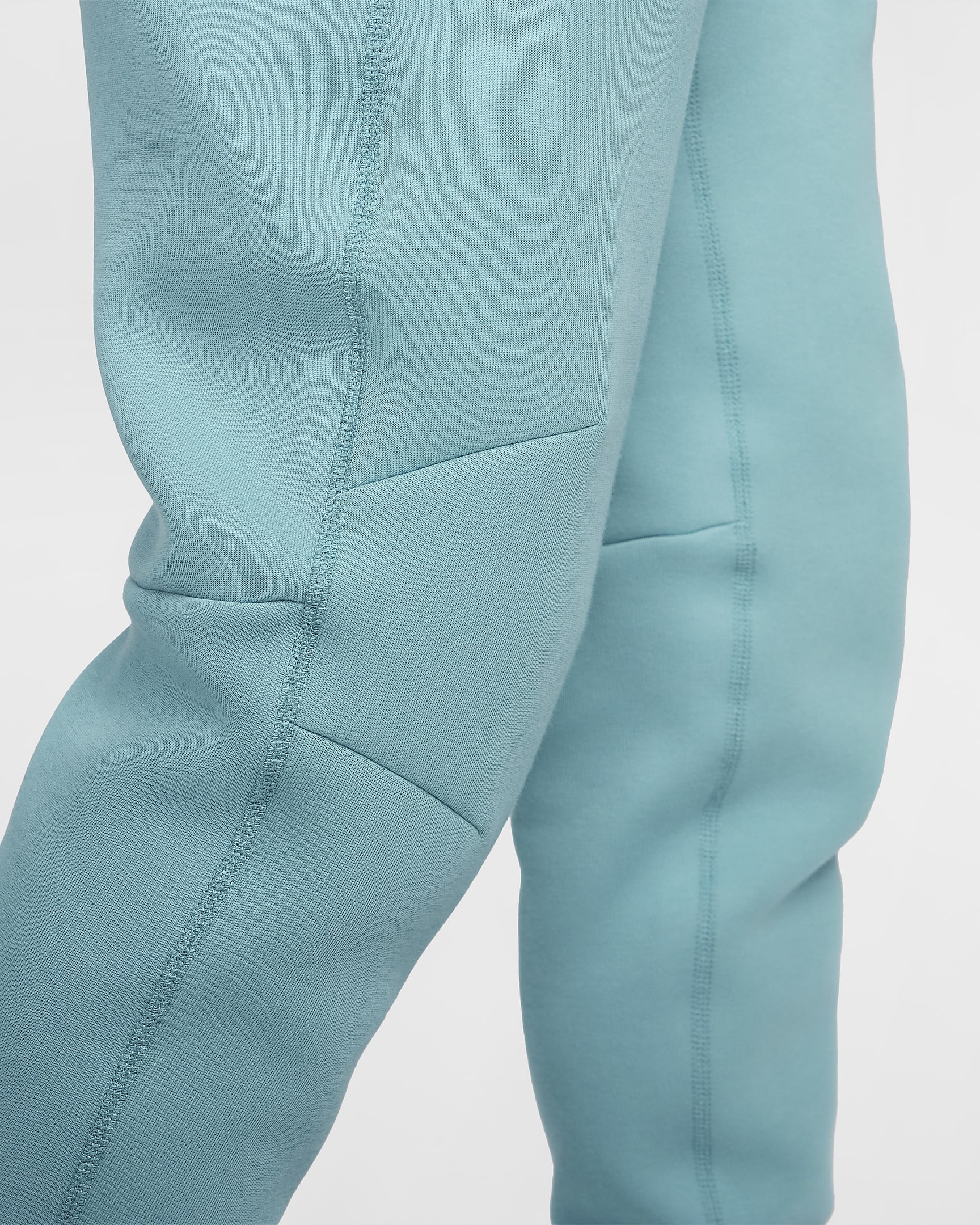 Nike Sportswear Tech Fleece férfi szabadidőnadrág - Denim Turquoise/Fekete