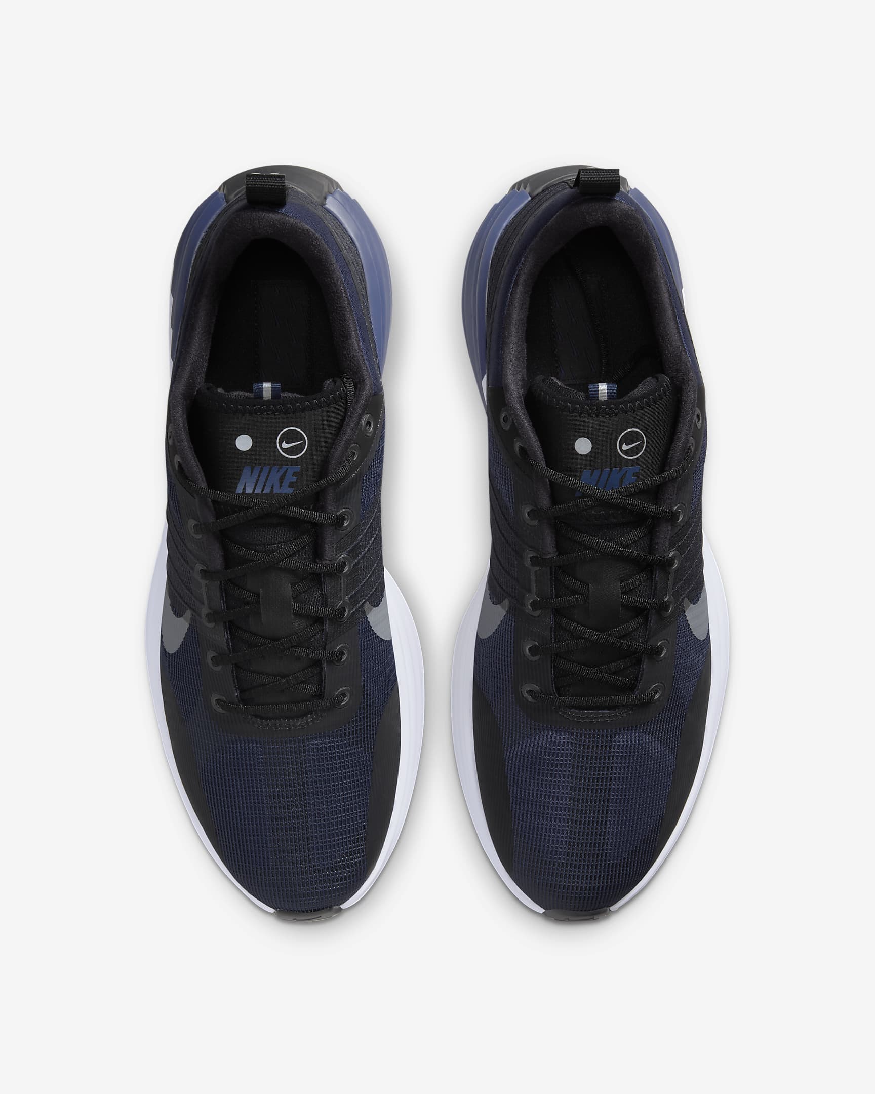 รองเท้าผู้ชาย Nike Lunar Roam - ดำ/Midnight Navy/ขาว/Reflect Silver