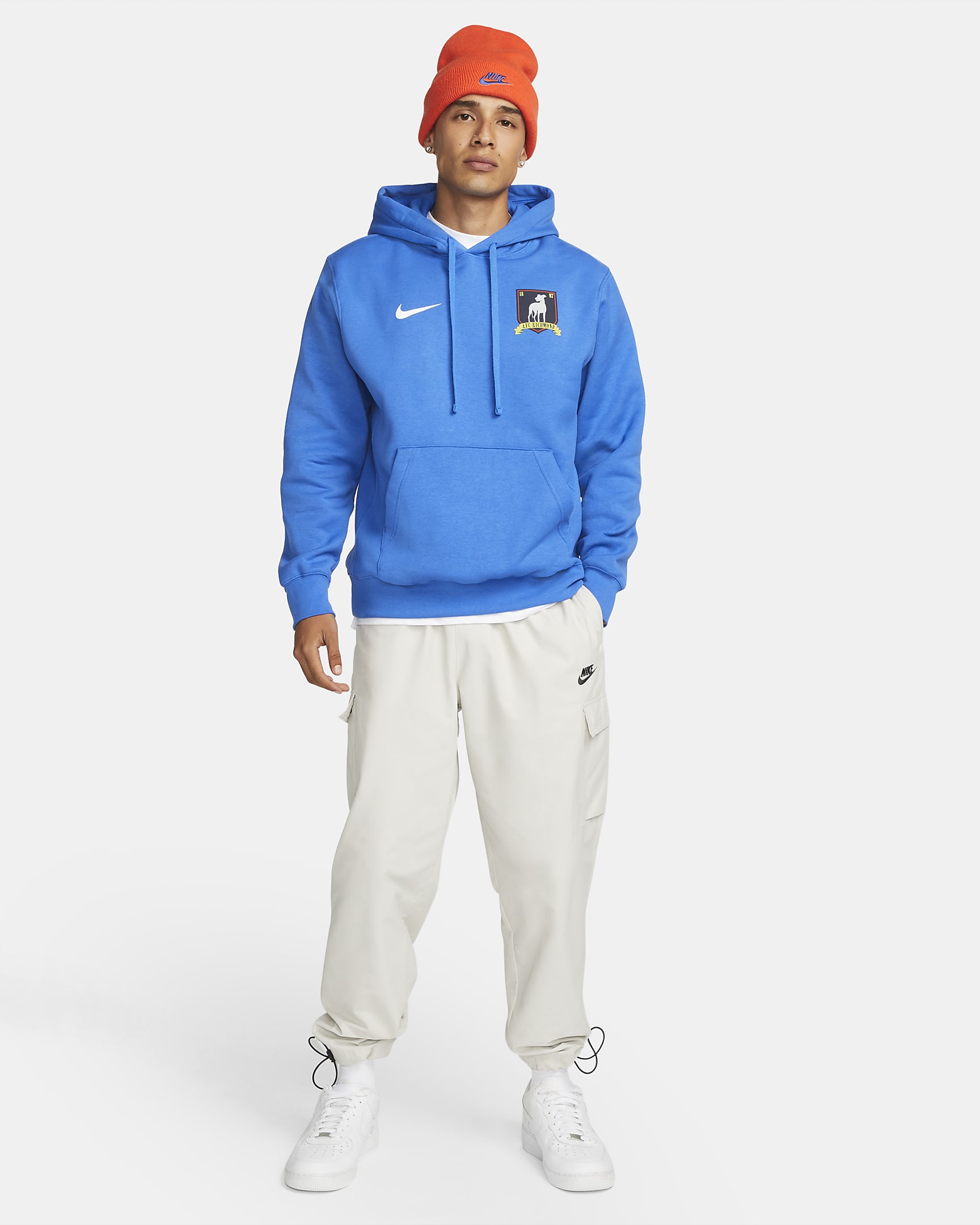 AFC Richmond Men's Nike Club Fleece Hoodie. Nike NZ