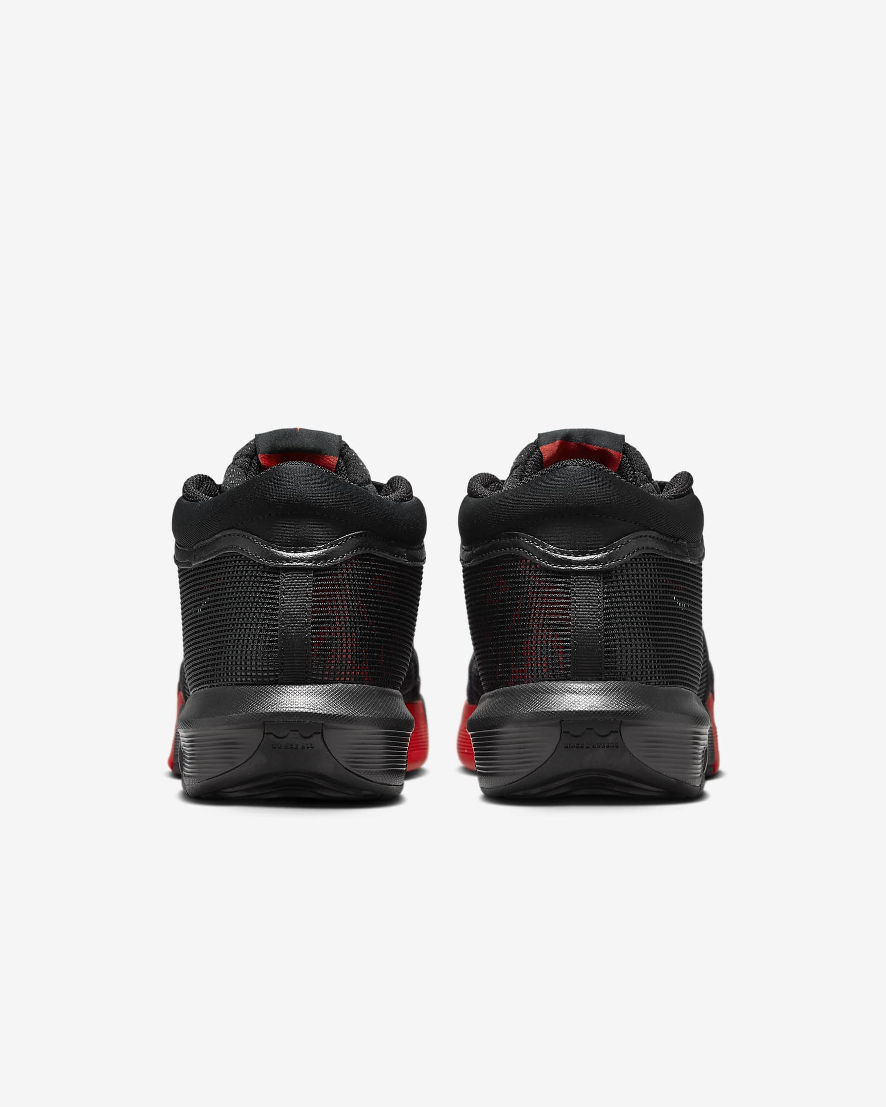 LeBron Witness 8 Basketball Shoes - Black/University Red/White