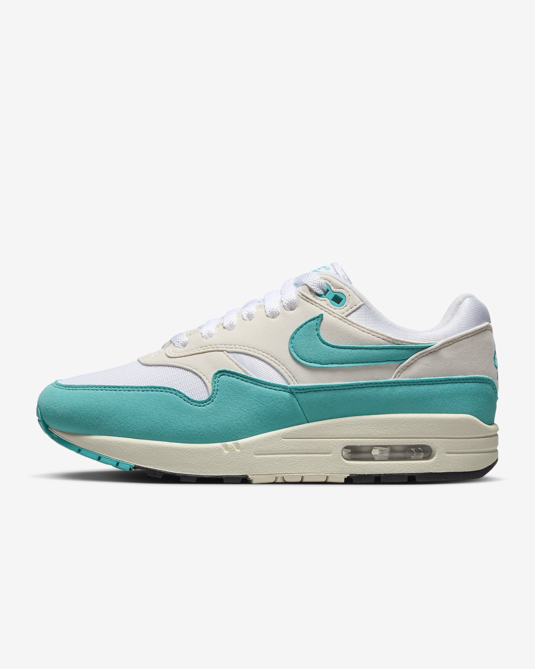 Buty damskie Nike Air Max 1 - Biel/Phantom/Coconut Milk/Dusty Cactus