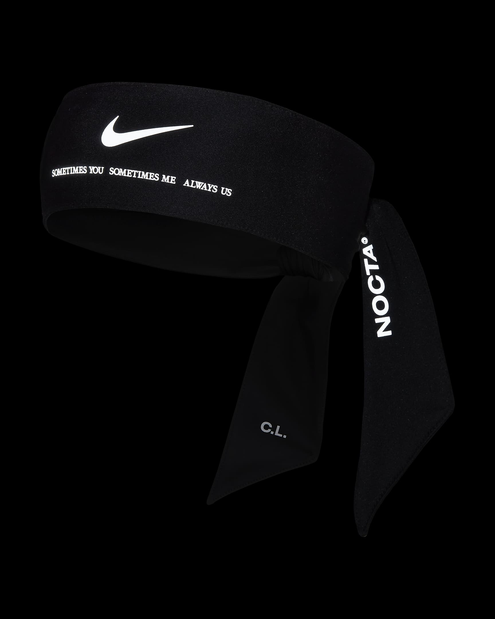 Nike Dri-FIT Reflective Head Tie - Black