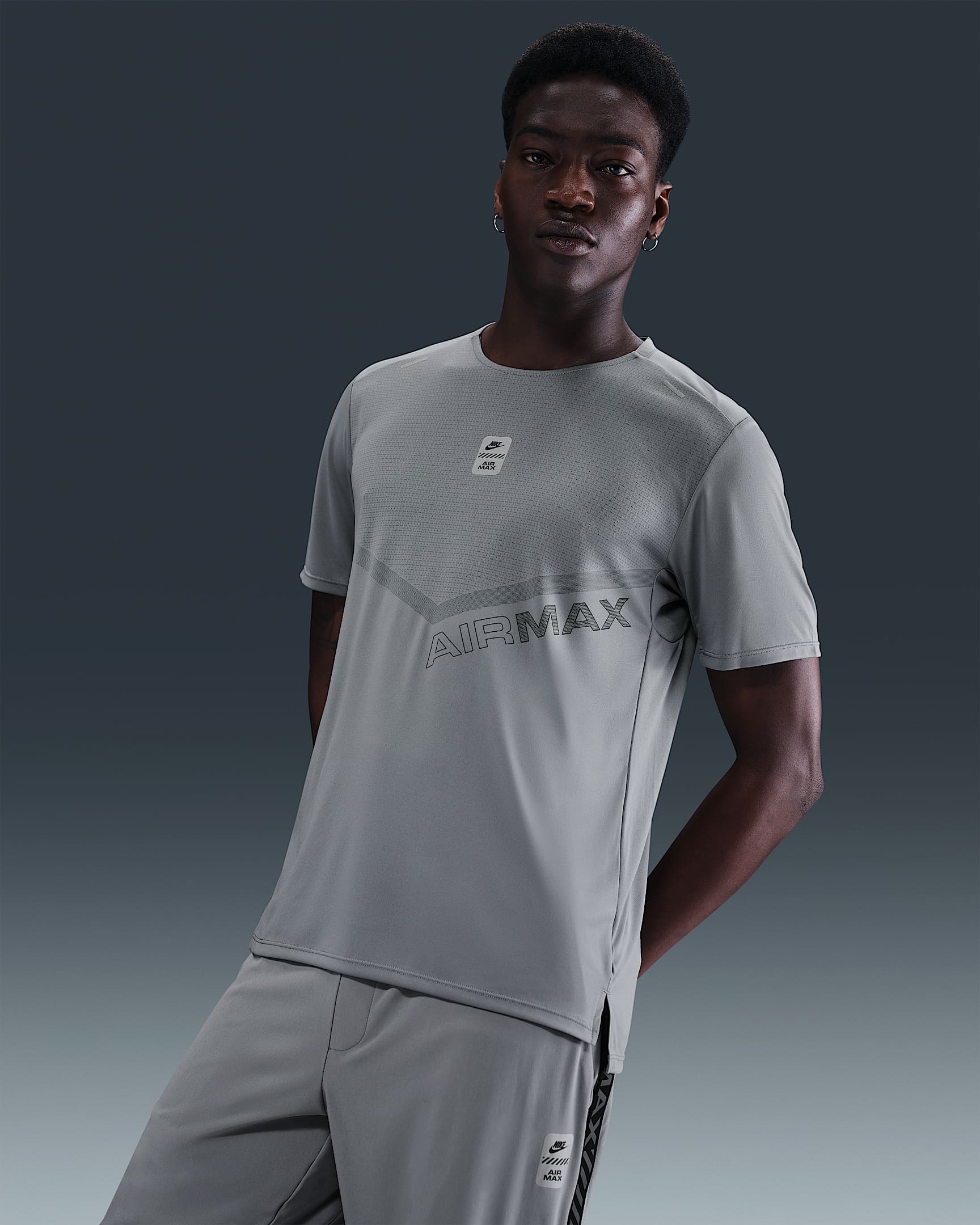 Nike Air Max T-Shirt (Herren) - Cool Grey
