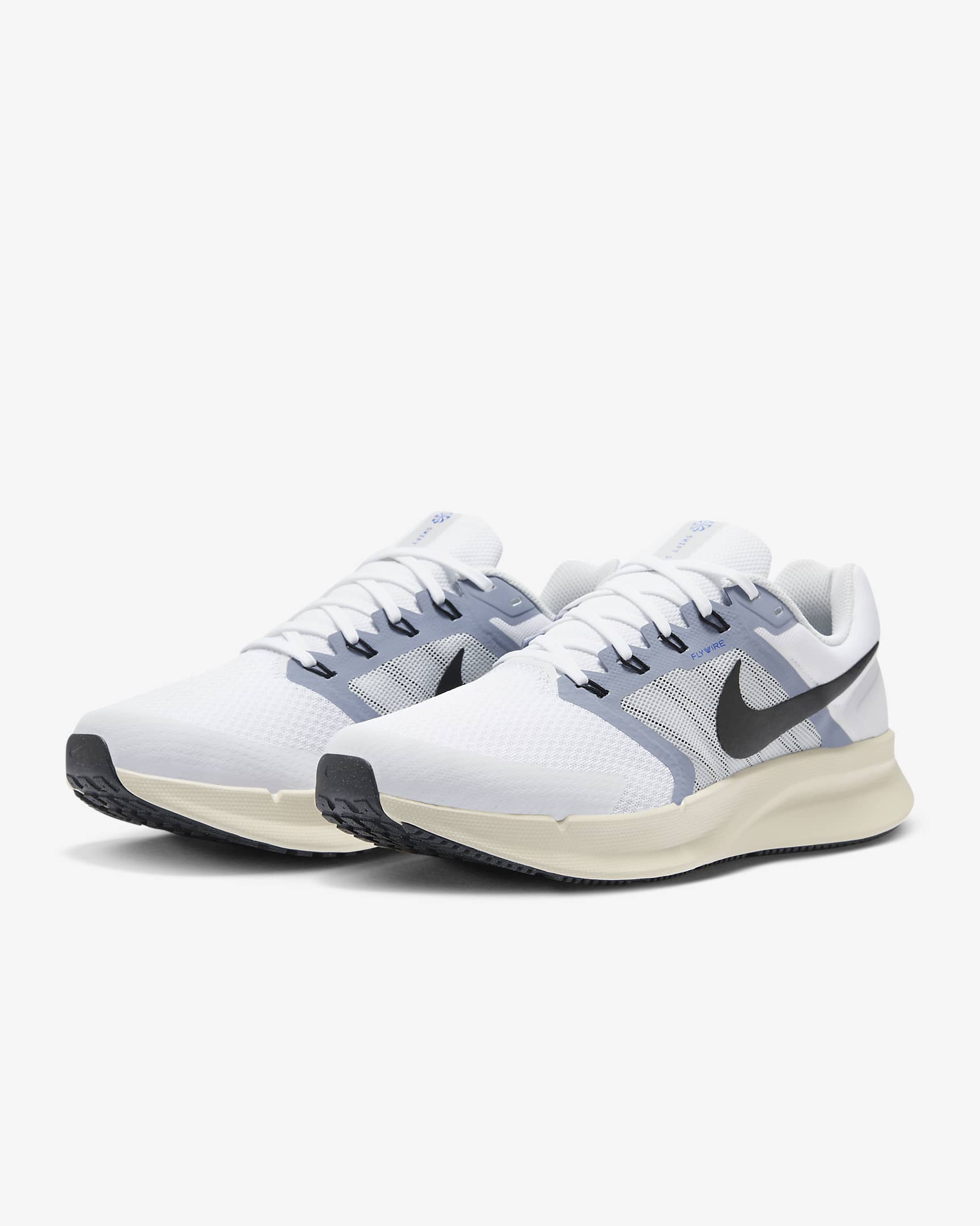 Nike Run Swift 3 Men's Road Running Shoes (DR2695-105, Black/Burgundy Crush/Lime Blast/Pure Platinum)