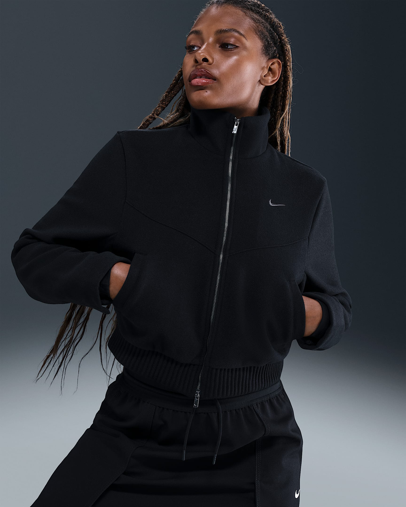 Nike Sportswear Windrunner Women's Tailored Jacket - Black/Anthracite