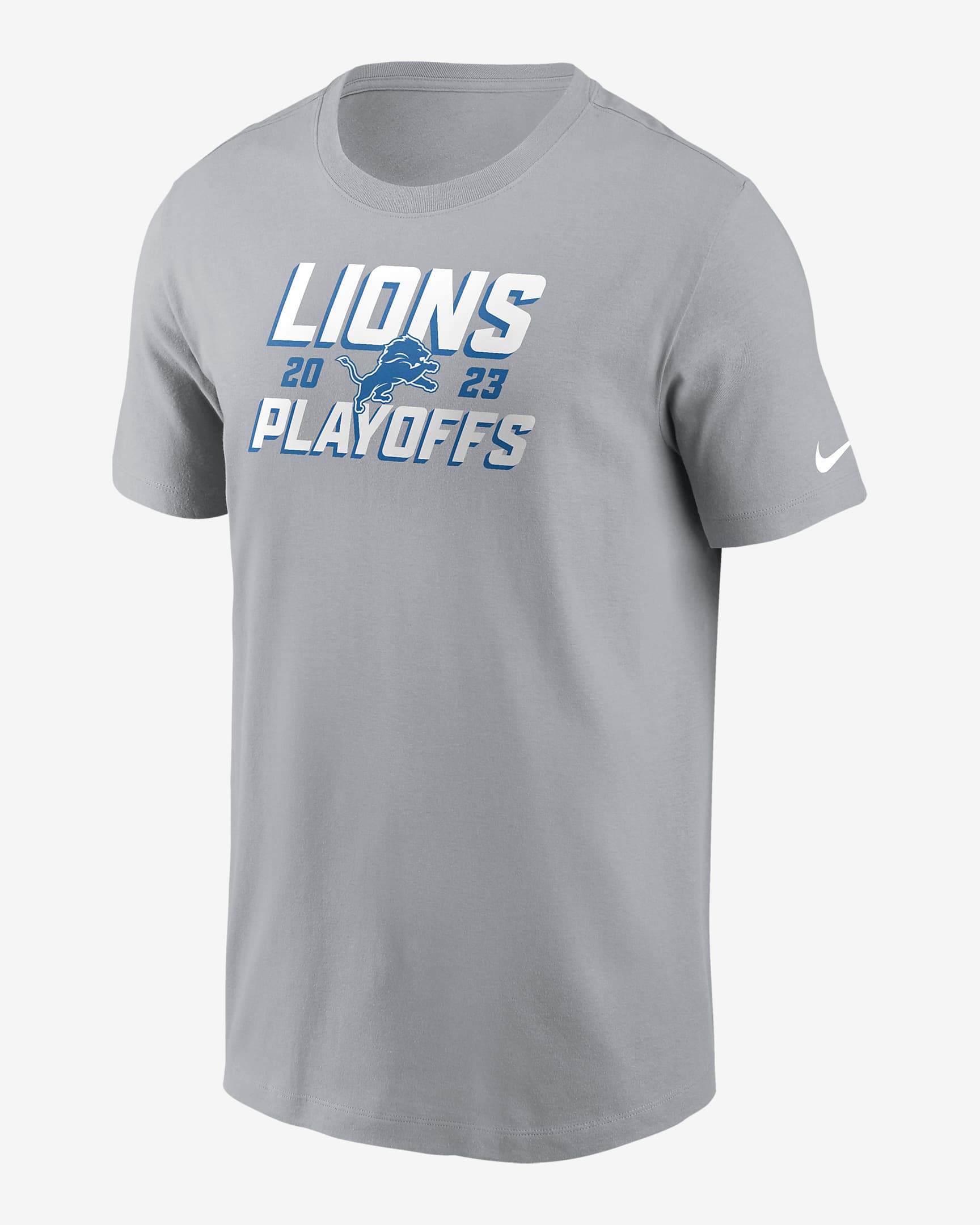 Detroit Lions 2023 NFL Playoffs Men's Nike NFL TShirt.