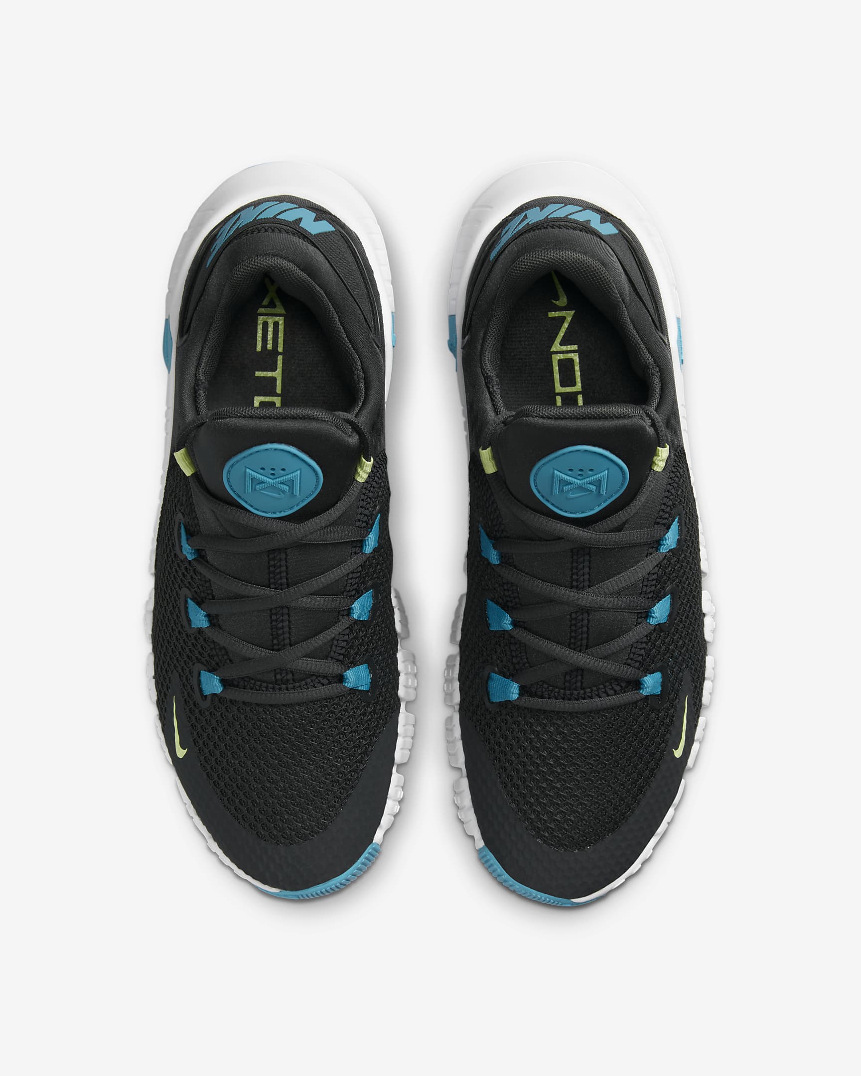 Nike Free Metcon 4 Workout Shoes - Anthracite/White/Blue Lightning/Citron Tint