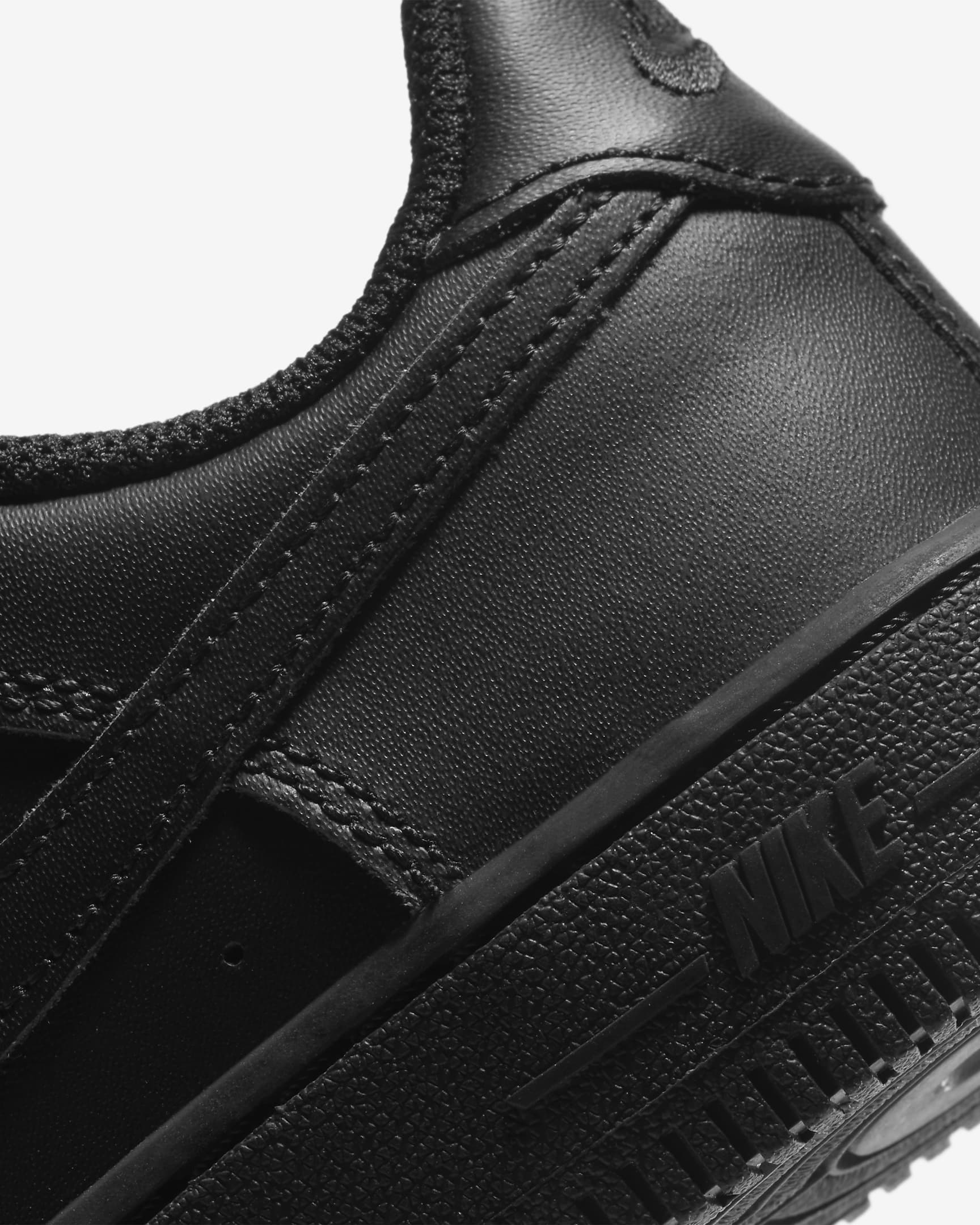 Tenis para niños de preescolar Nike Air Force 1 LE - Negro/Negro