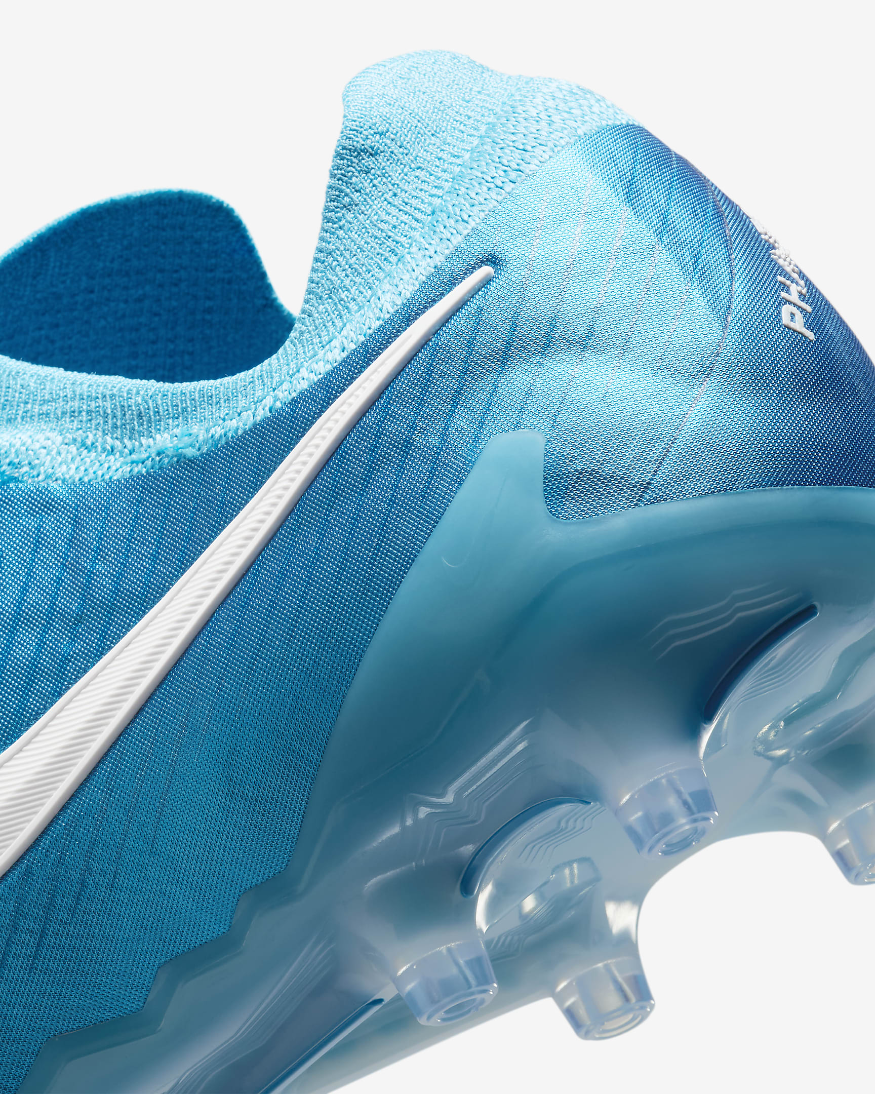 Nike Phantom GX 2 Elite AG Low-Top Football Boot - Blue Fury/White