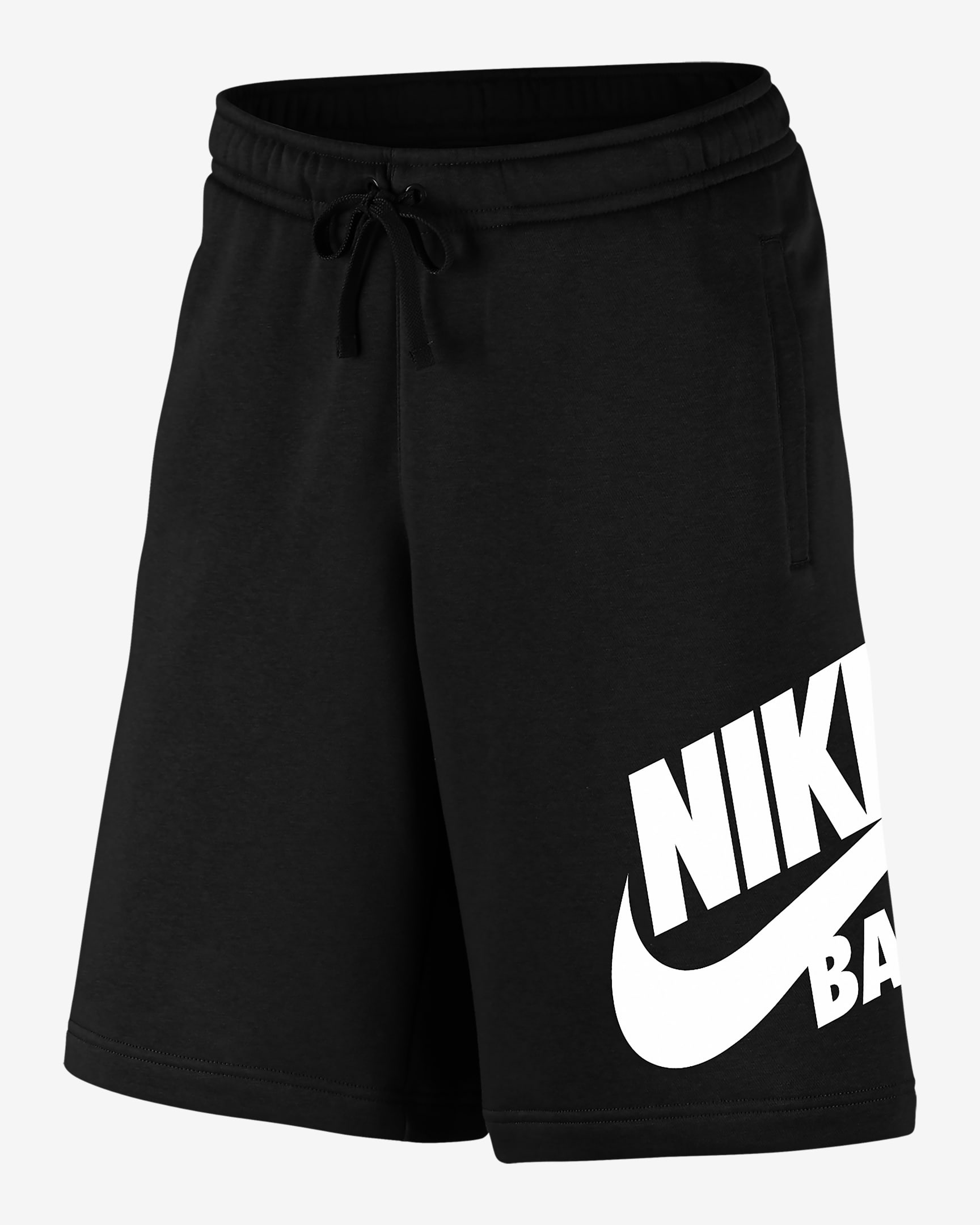 Shorts de béisbol para hombre Nike Sportswear Club Fleece - Negro