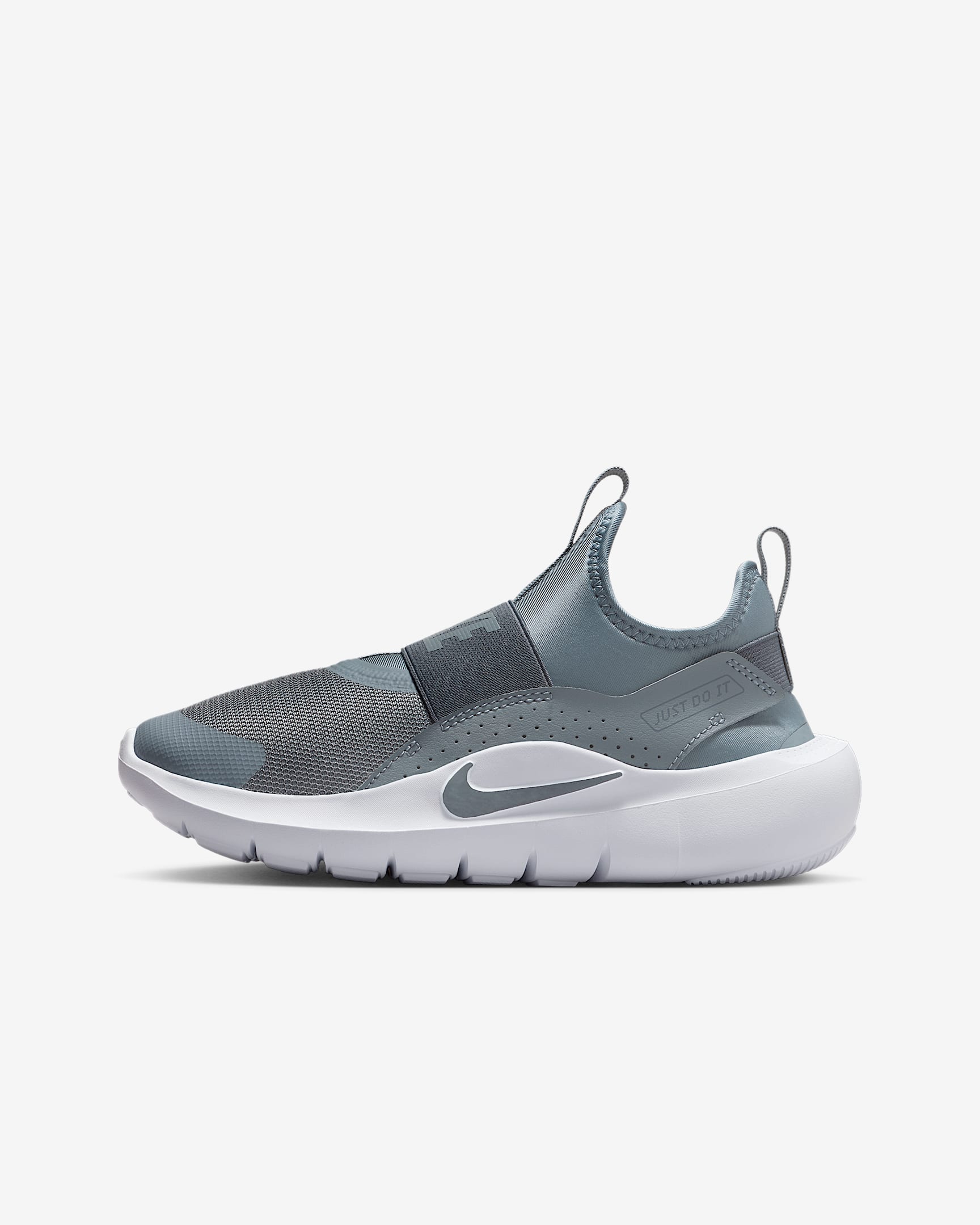Nike Flex Runner 4 hardloopschoenen voor kids - Cool Grey/Dark Grey/Wit/Cool Grey