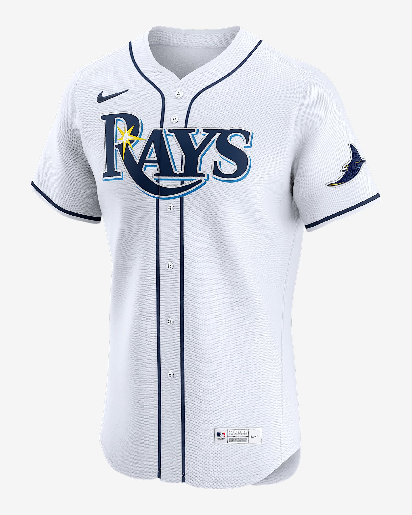Tampa Bay Rays Men's Nike Dri-FIT ADV MLB Elite Jersey - White