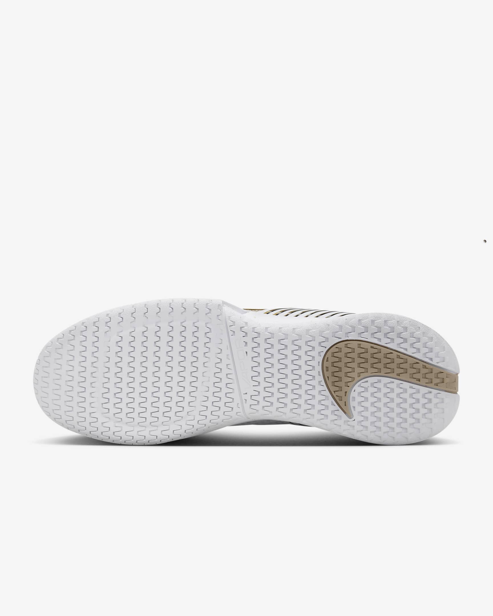 Chaussure de tennis pour surface dure NikeCourt Vapor Pro 2 pour femme - Blanc/Grand Purple/Metallic Gold Grain