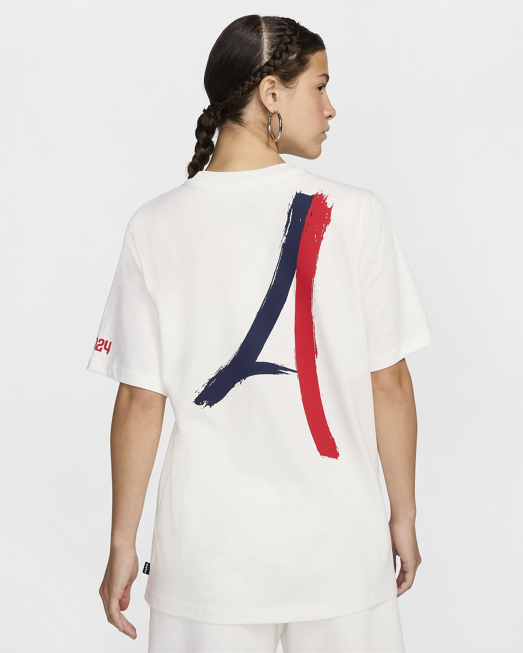 Paris Saint-Germain Fan Nike Fußball-T-Shirt (Damen) - Sail