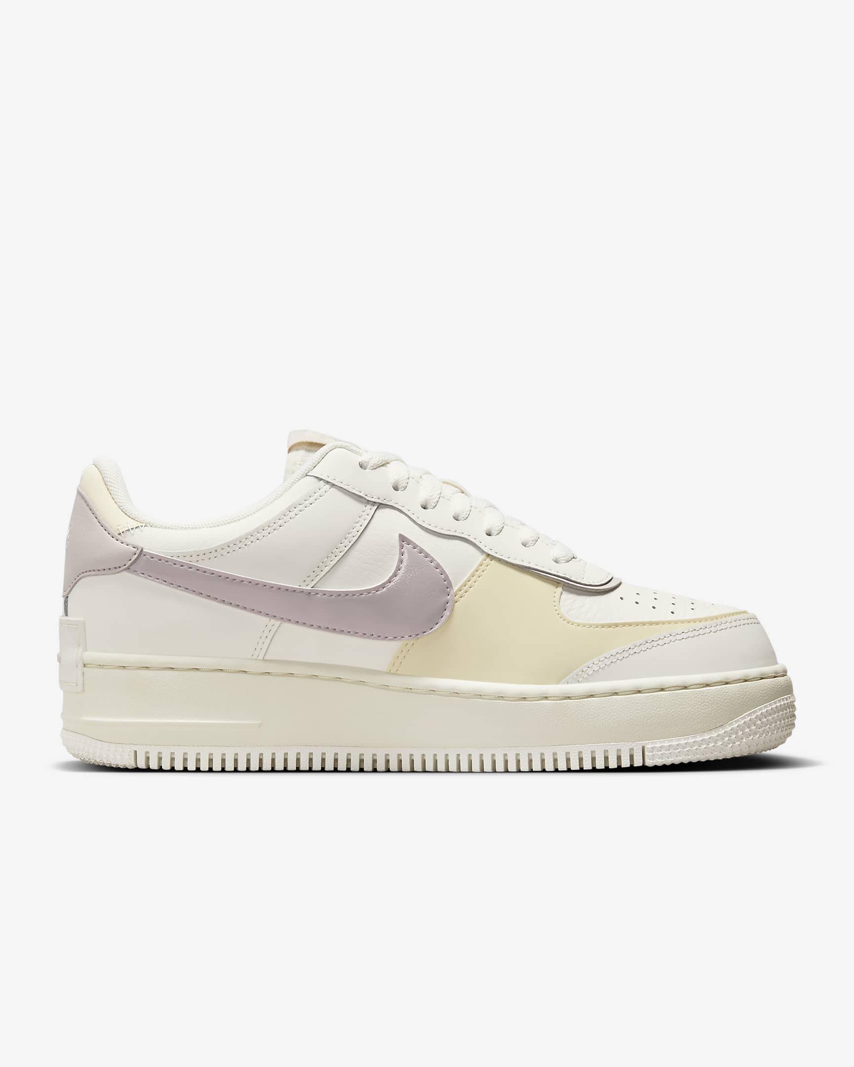 Nike Air Force 1 Shadow Damenschuhe - Sail/Coconut Milk/Platinum Violet