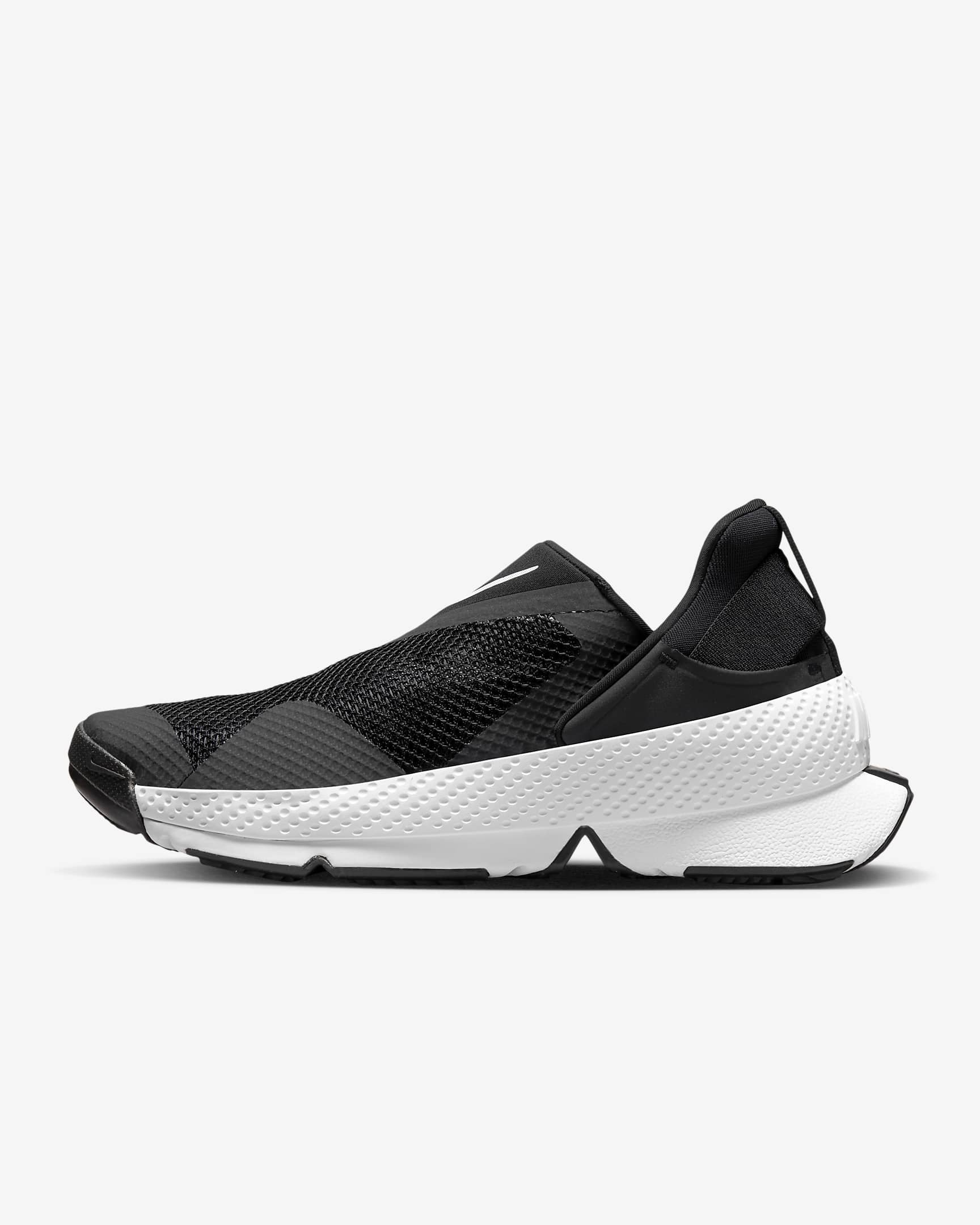 Nike Go FlyEase Easy On/Off Shoes - Black/White