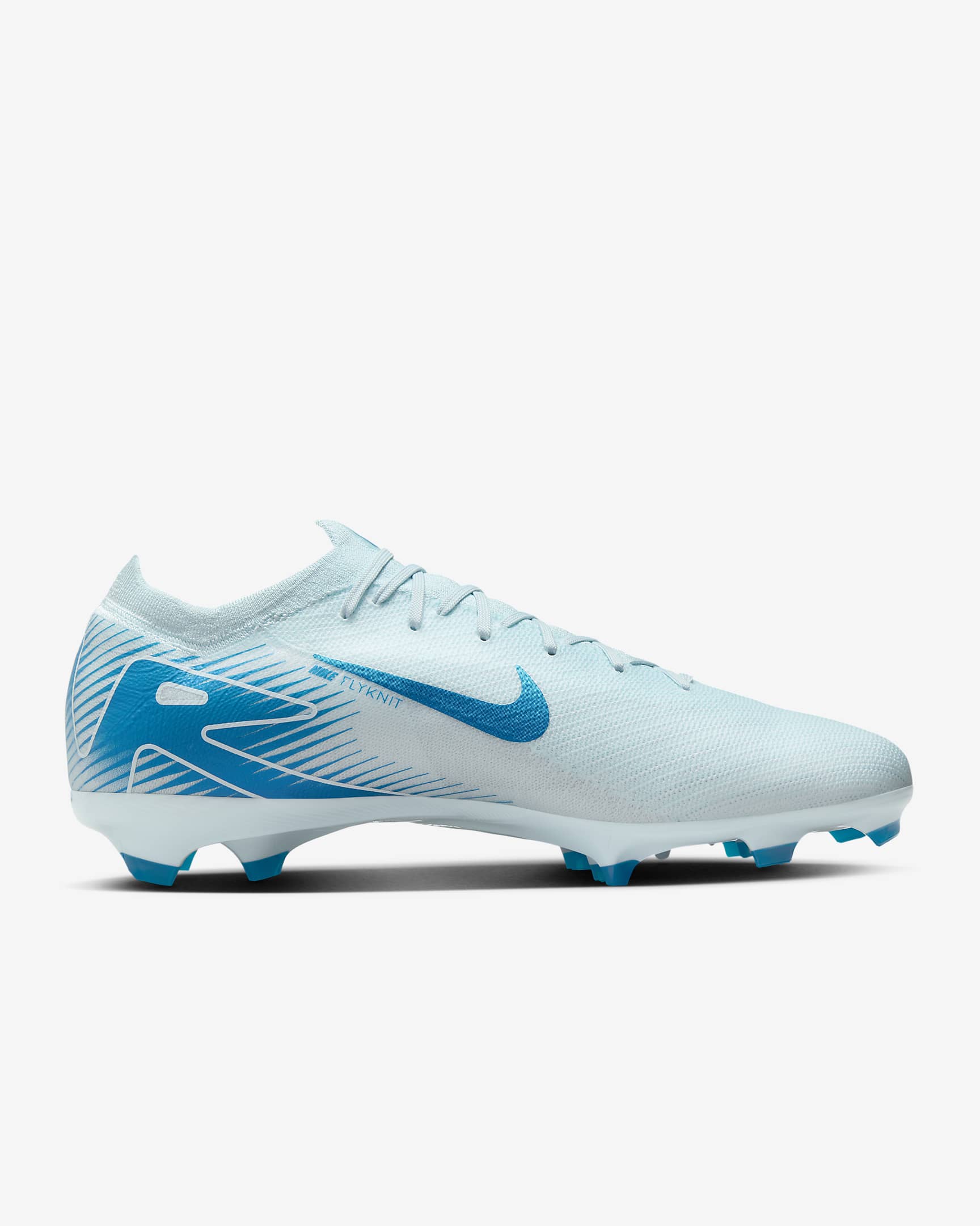 Nike Mercurial Vapor 16 Pro low top voetbalschoenen (stevige ondergronden) - Glacier Blue/Blue Orbit