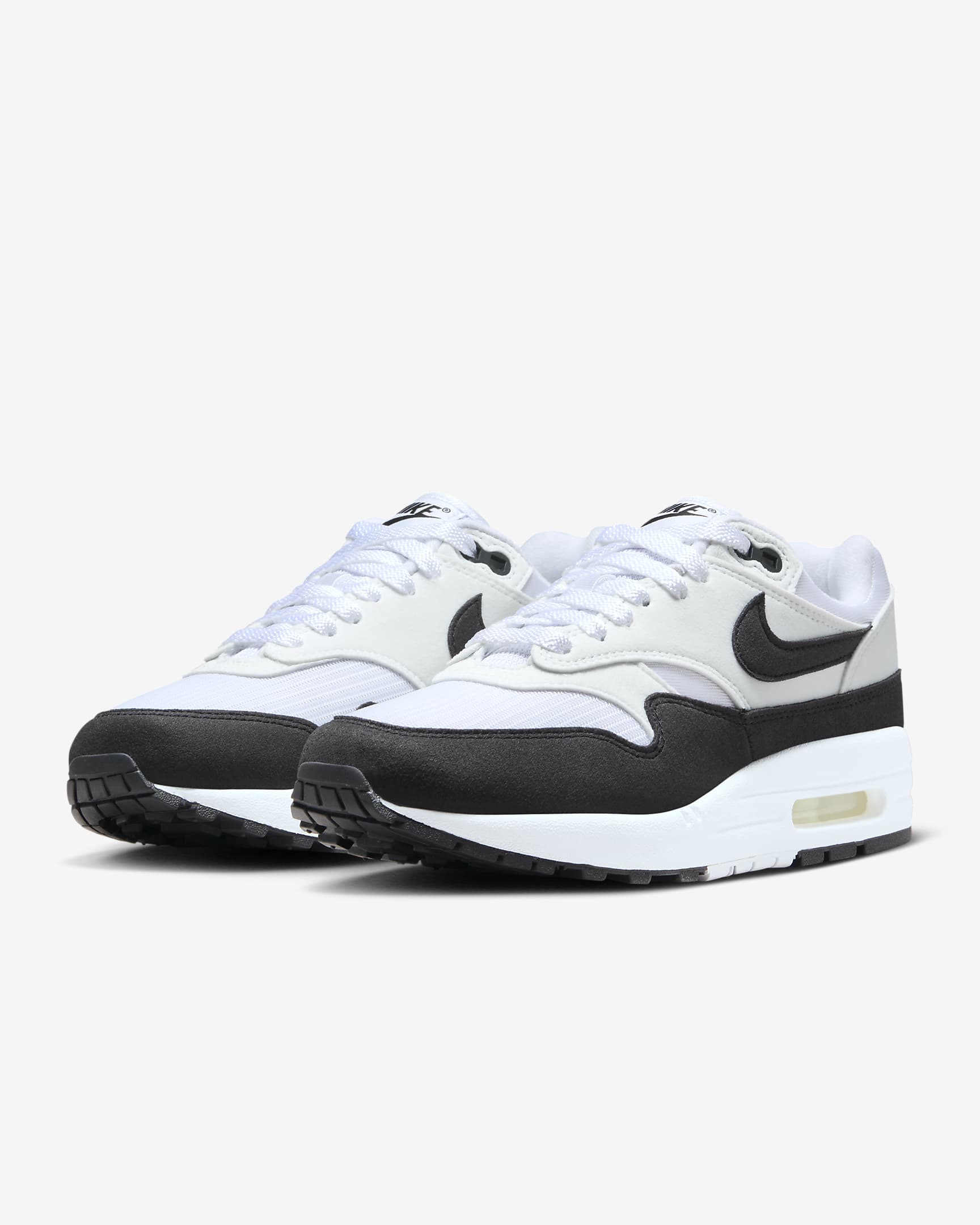 Nike Air Max 1 Women's Shoes - White/Summit White/Black