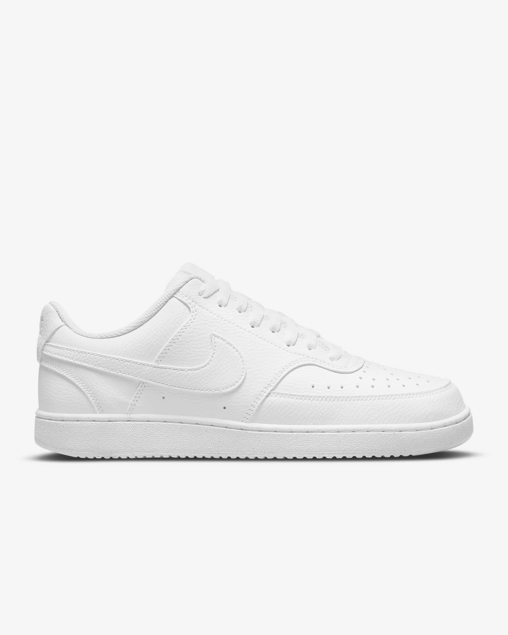 Chaussure Nike Court Vision Low Next Nature pour Homme - Blanc/Blanc/Blanc