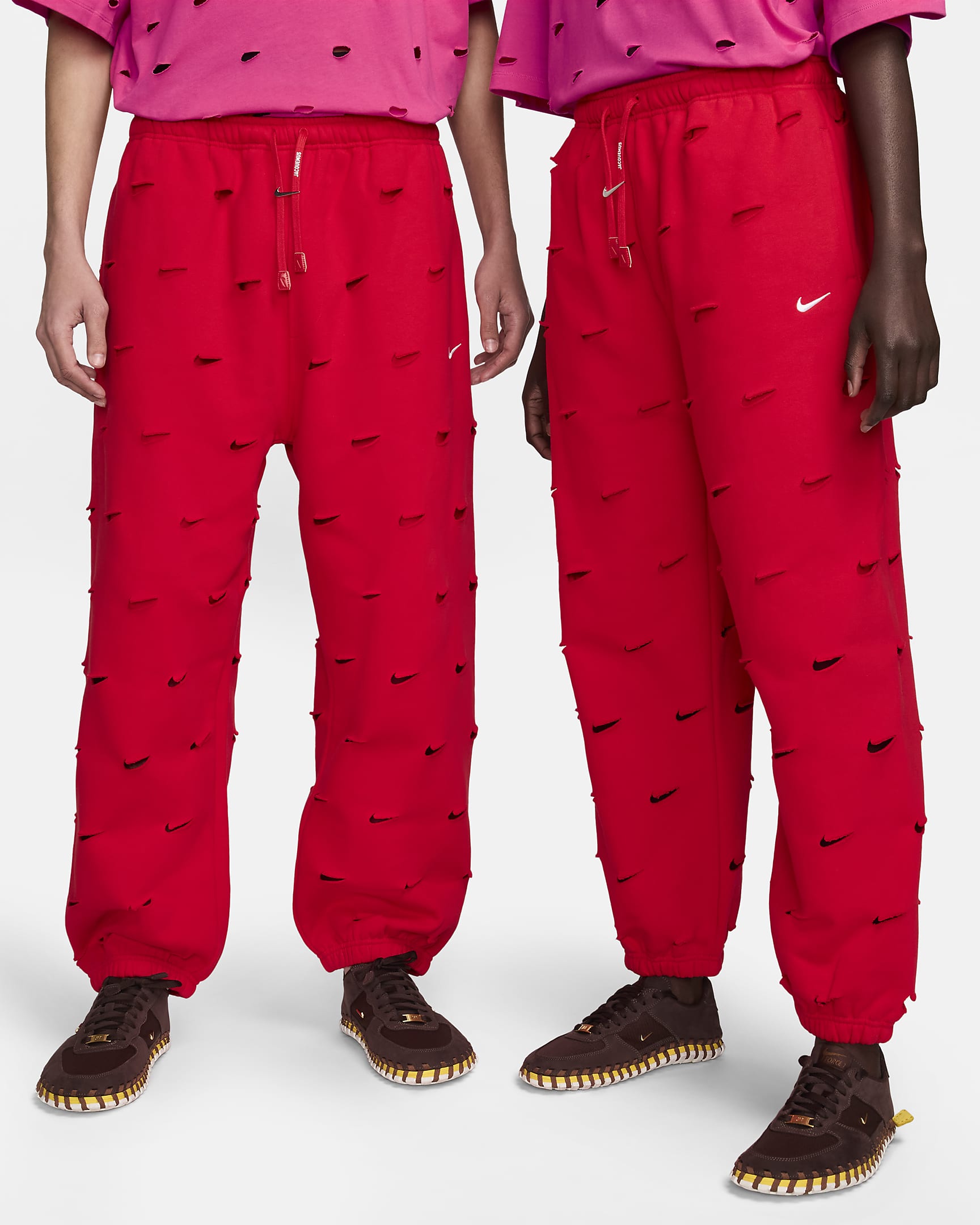 Pantalon Swoosh Nike x Jacquemus - University Red