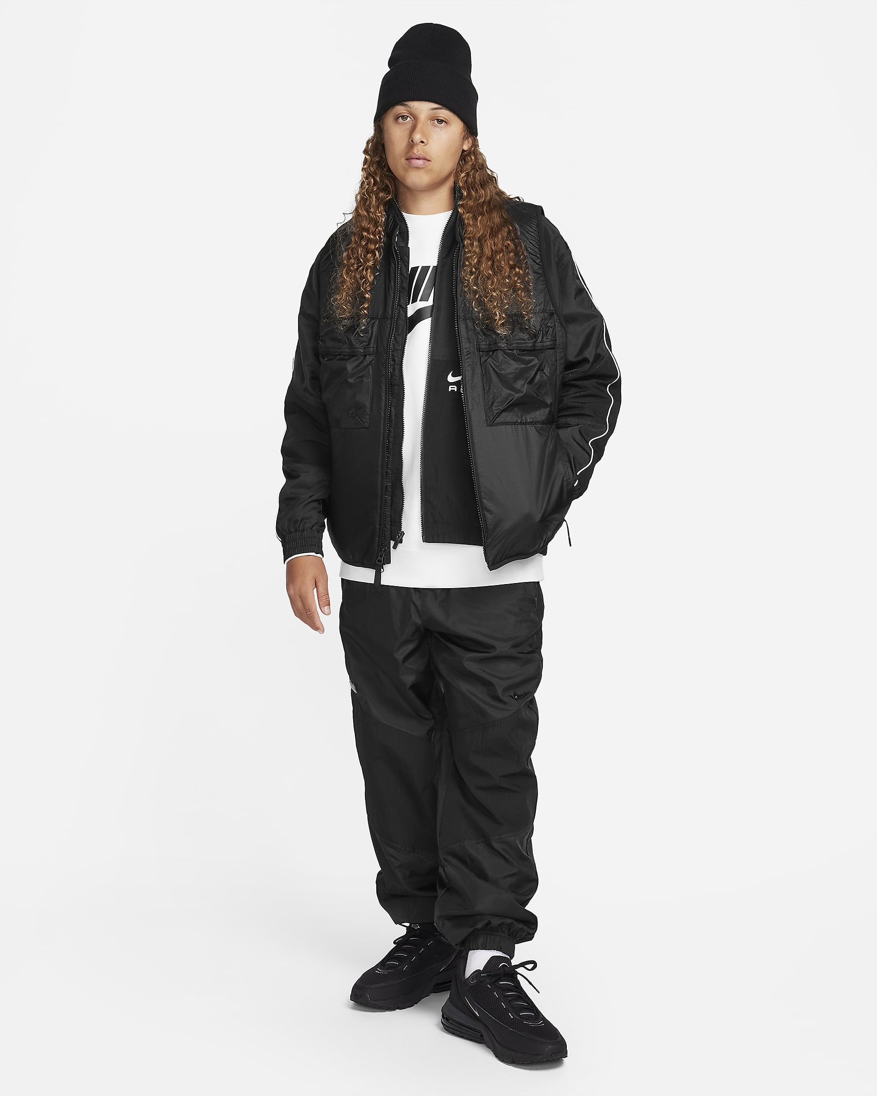 Nike Tech Fleece UtilityWeste für Herren. Nike AT