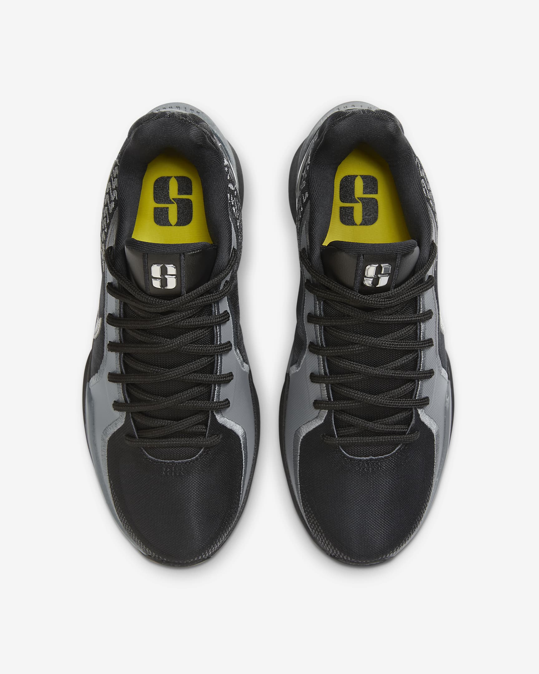 Sabrina 2 'Mirrored' EP Basketball Shoes - Black/Smoke Grey/Opti Yellow/Metallic Silver