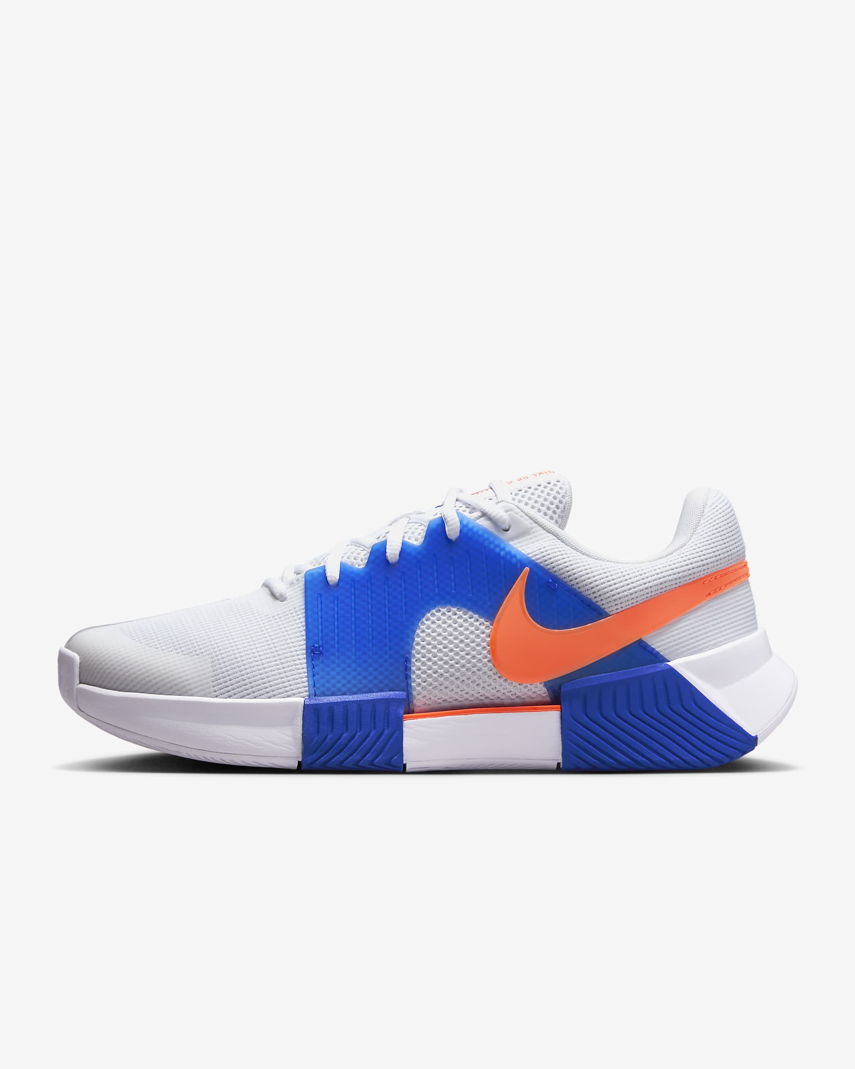 Nike Zoom GP Challenge 1 Men's Hard Court Tennis Shoes - White/Hyper Royal/Hyper Crimson