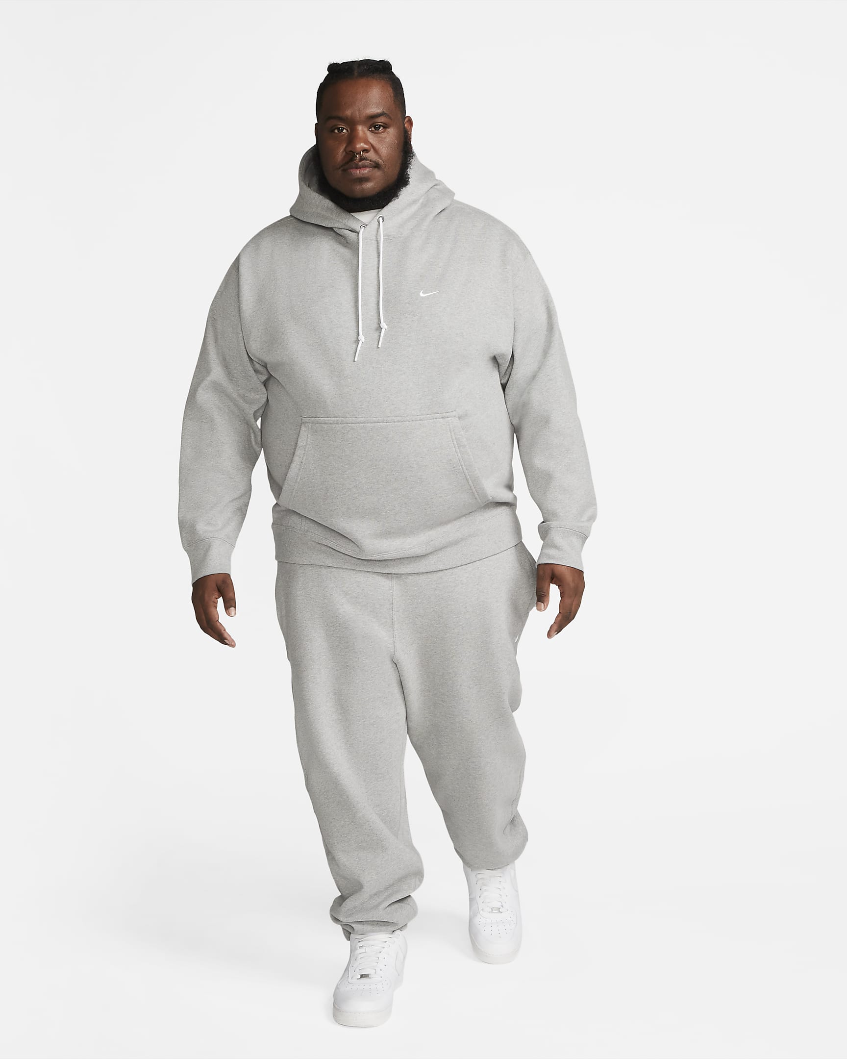 Nike Solo Swoosh Men's Fleece Pullover Hoodie. Nike CA