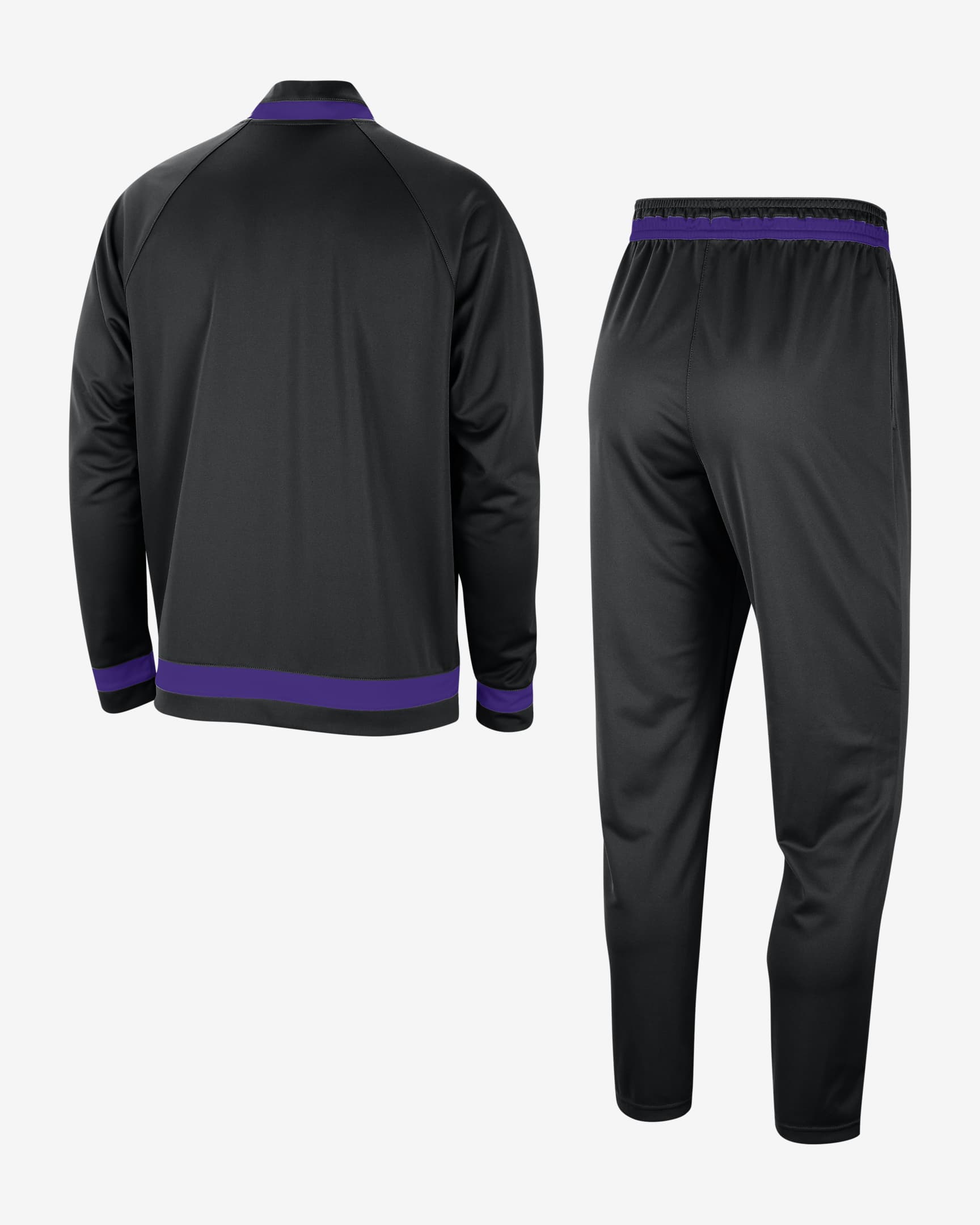 Los Angeles Lakers Starting 5 Nike Dri-FIT NBA-tracksuit til herre - Svart/Field Purple