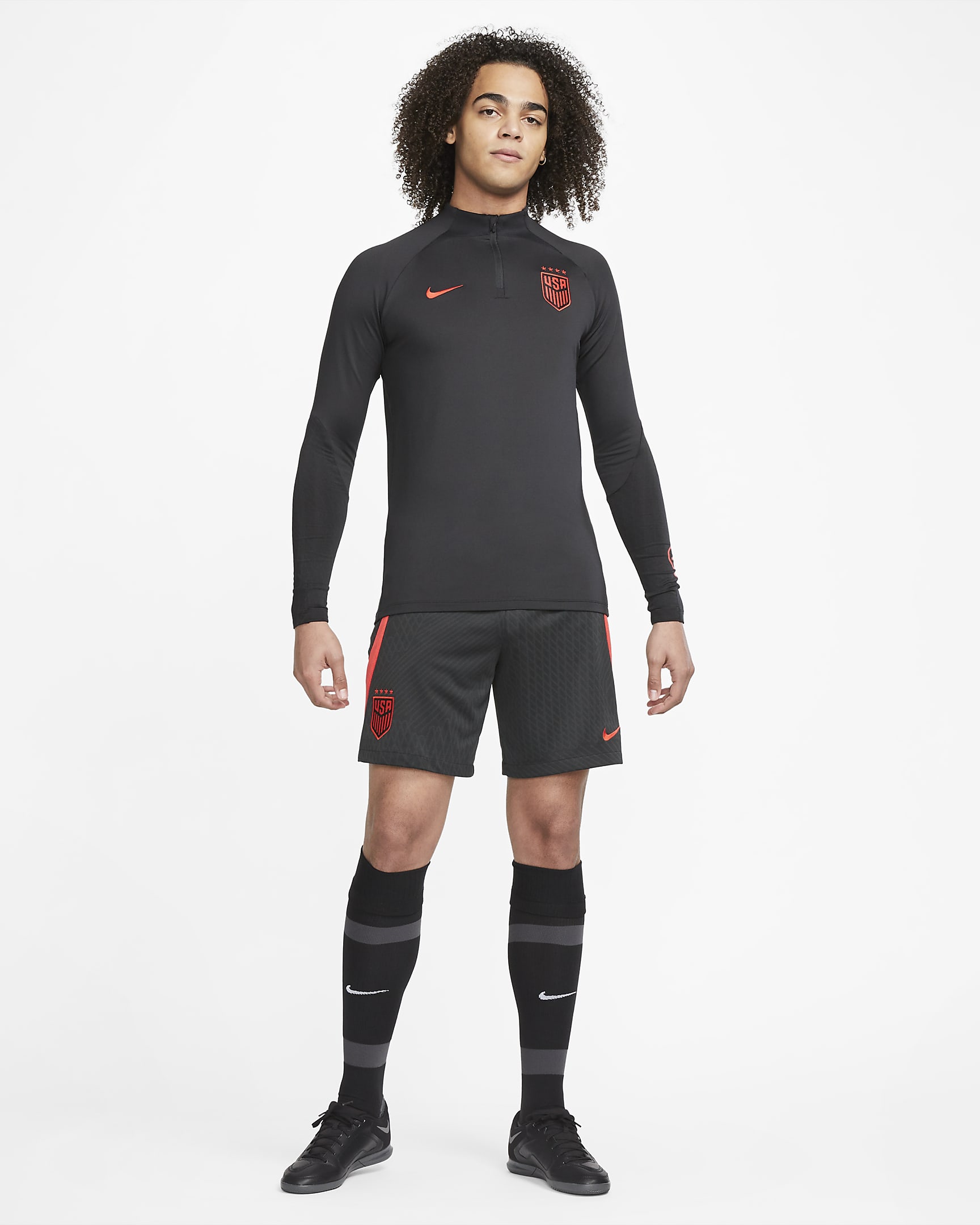 U.S. Strike Men's Nike DriFIT Soccer Drill Top.