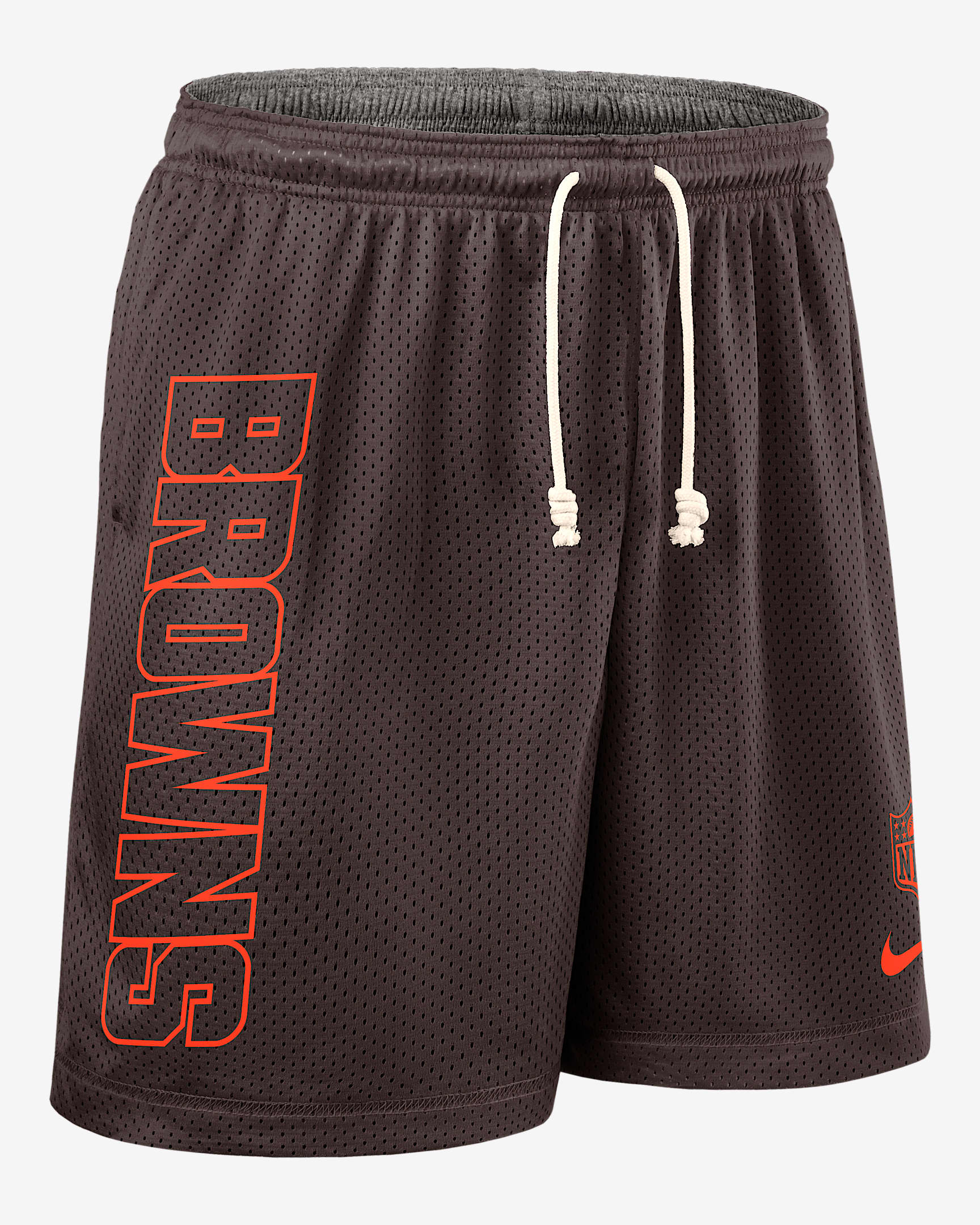 Cleveland Browns Sideline Reversible Men’s Nike Dri-FIT NFL Shorts - Brown