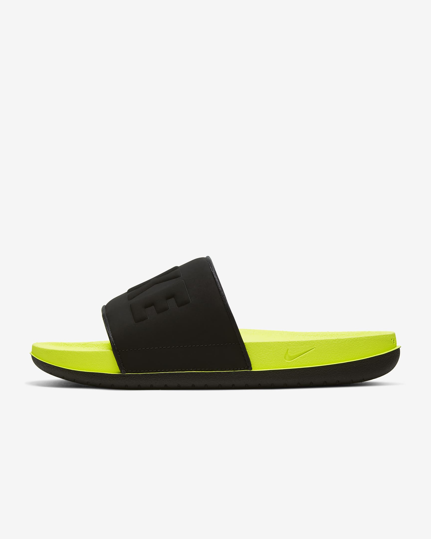 Nike Offcourt Men's Slides - Volt/Black/Black