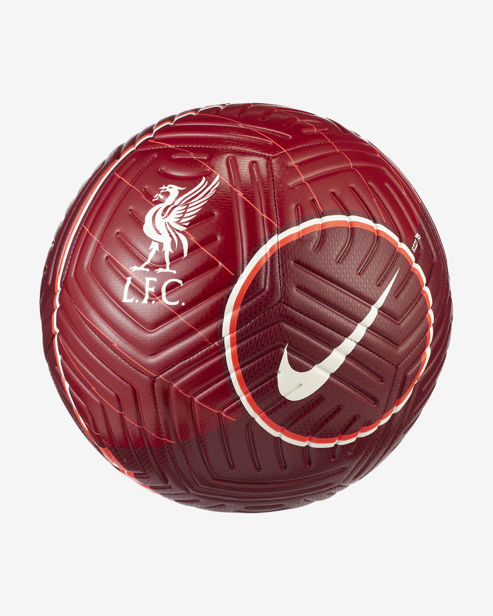 Liverpool FC Strike Soccer Ball - Team Red/Gym Red/Fossil