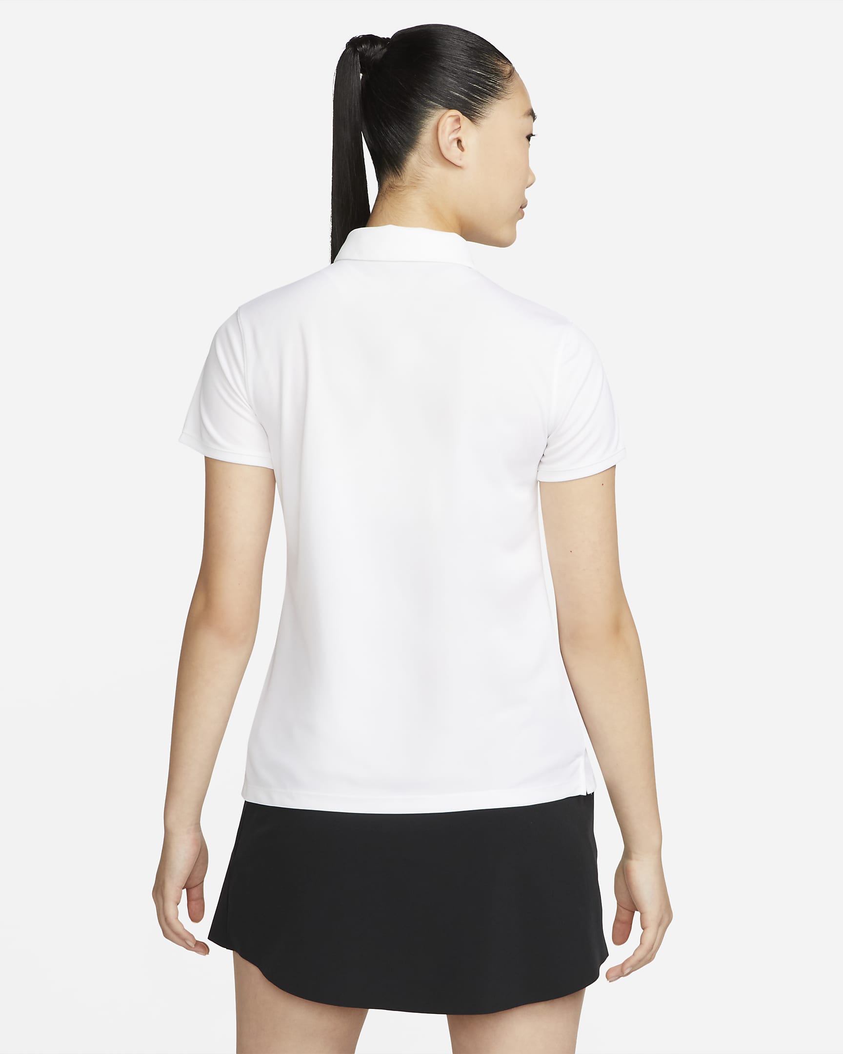 Nike Dri-FIT Victory Polo de golf - Mujer - Blanco/Negro