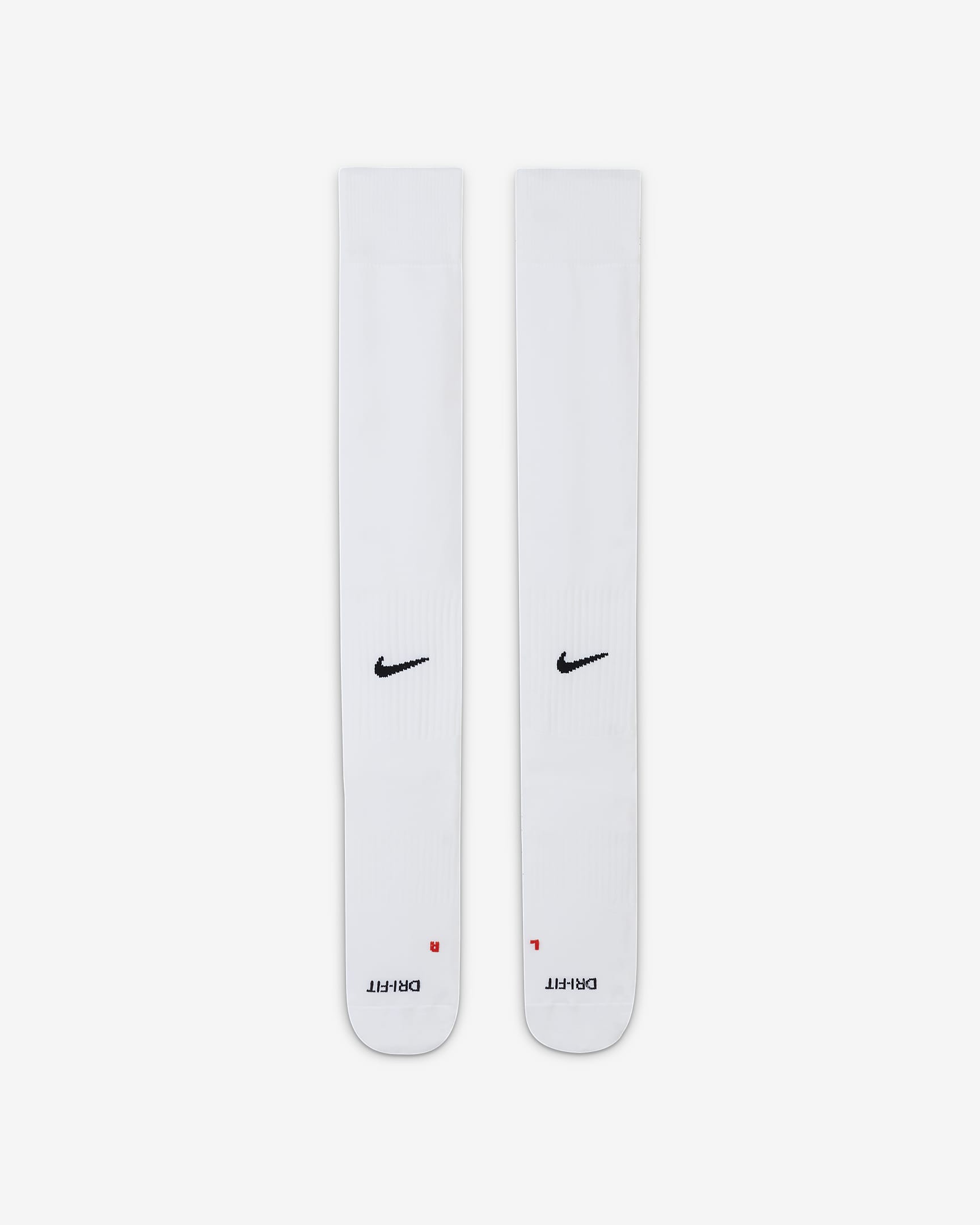 Nike Academy Over-The-Calf-Fußballsocken - Weiß/Schwarz