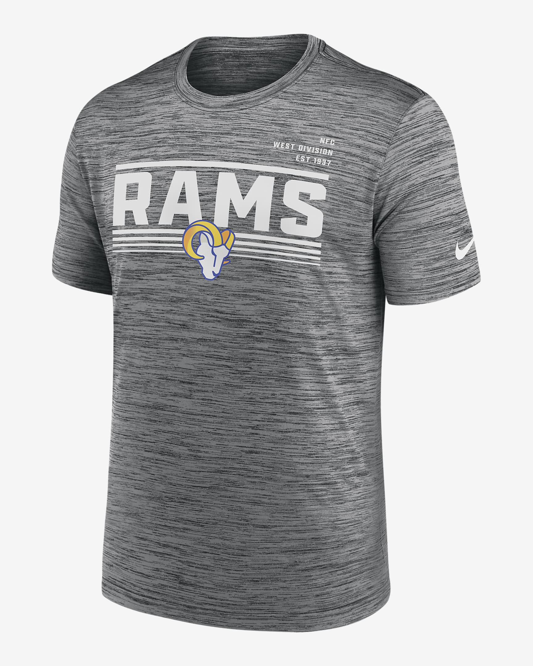 Nike Yard Line Velocity (NFL Los Angeles Rams) Men's T-Shirt. Nike.com