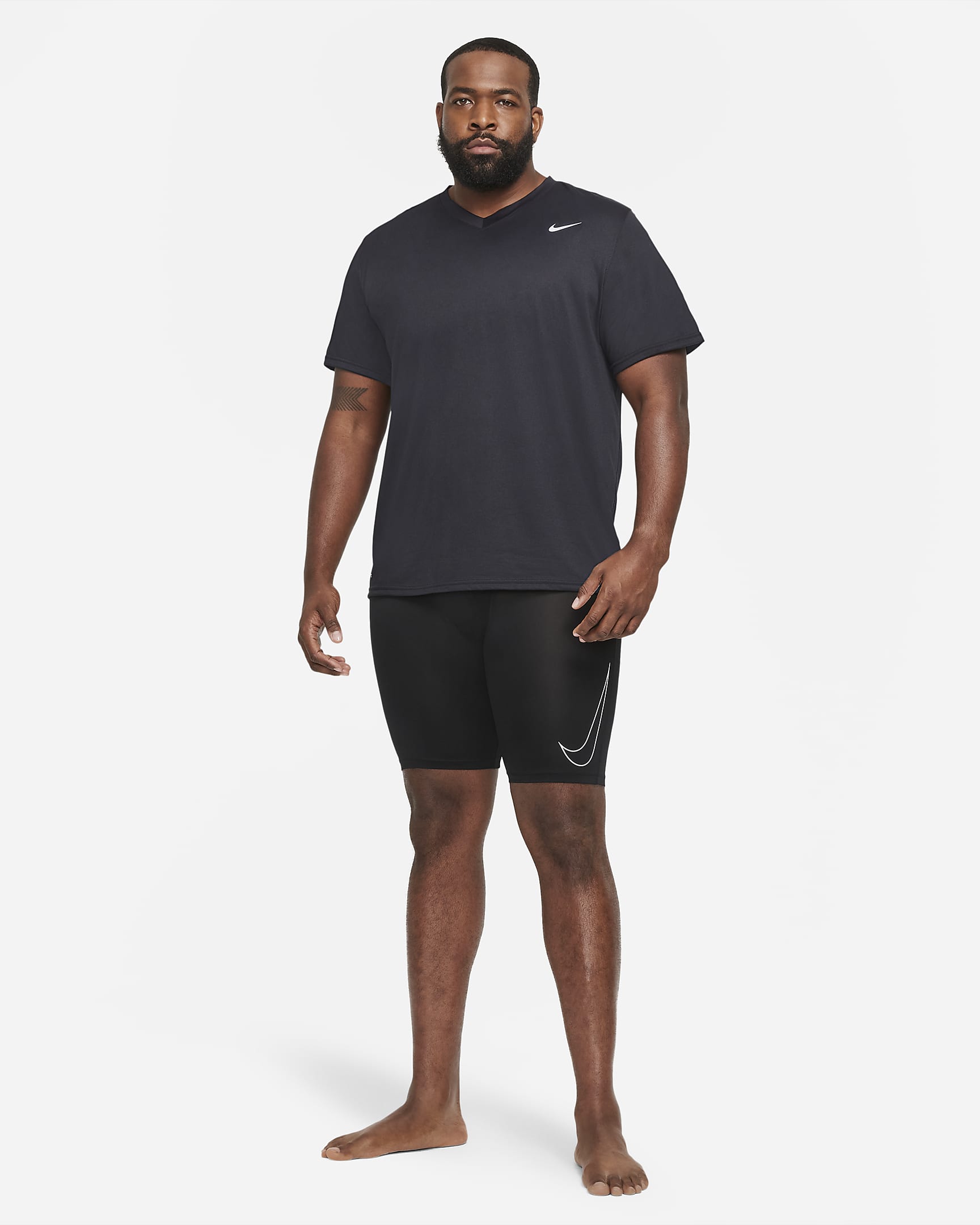 Nike Pro Dri-FIT Men's Long Shorts. Nike BE