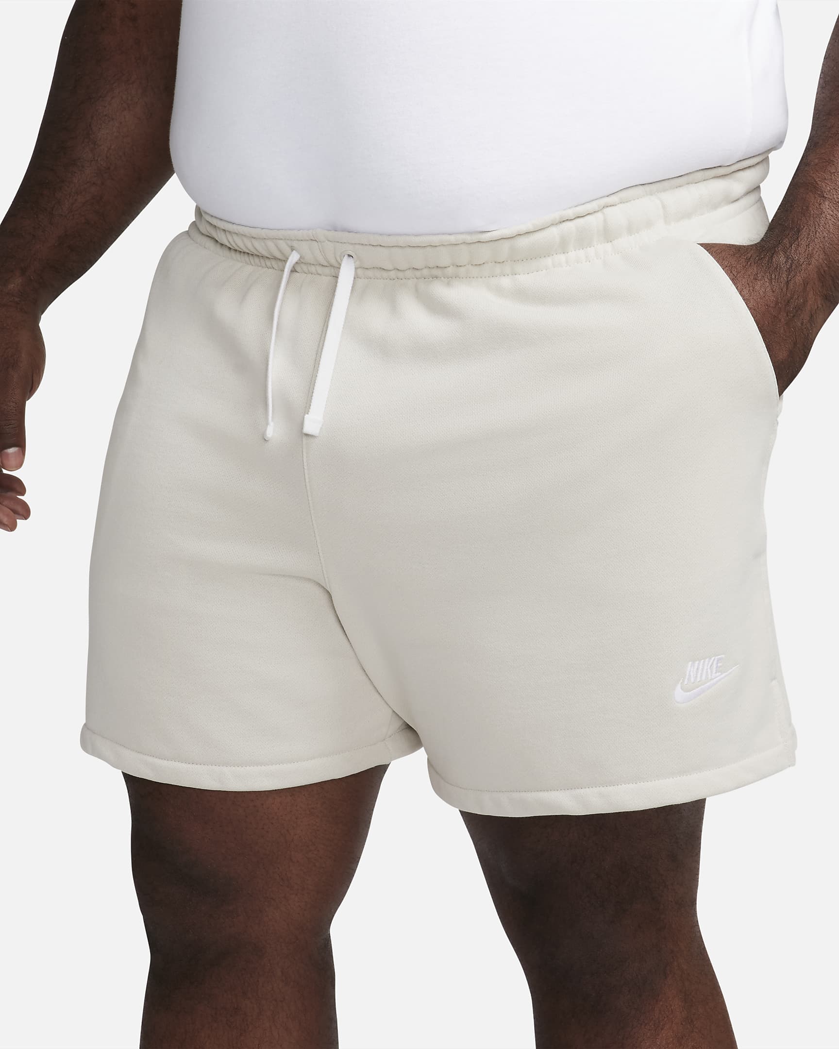 Nike Club Fleece Men's French Terry Flow Shorts. Nike BE