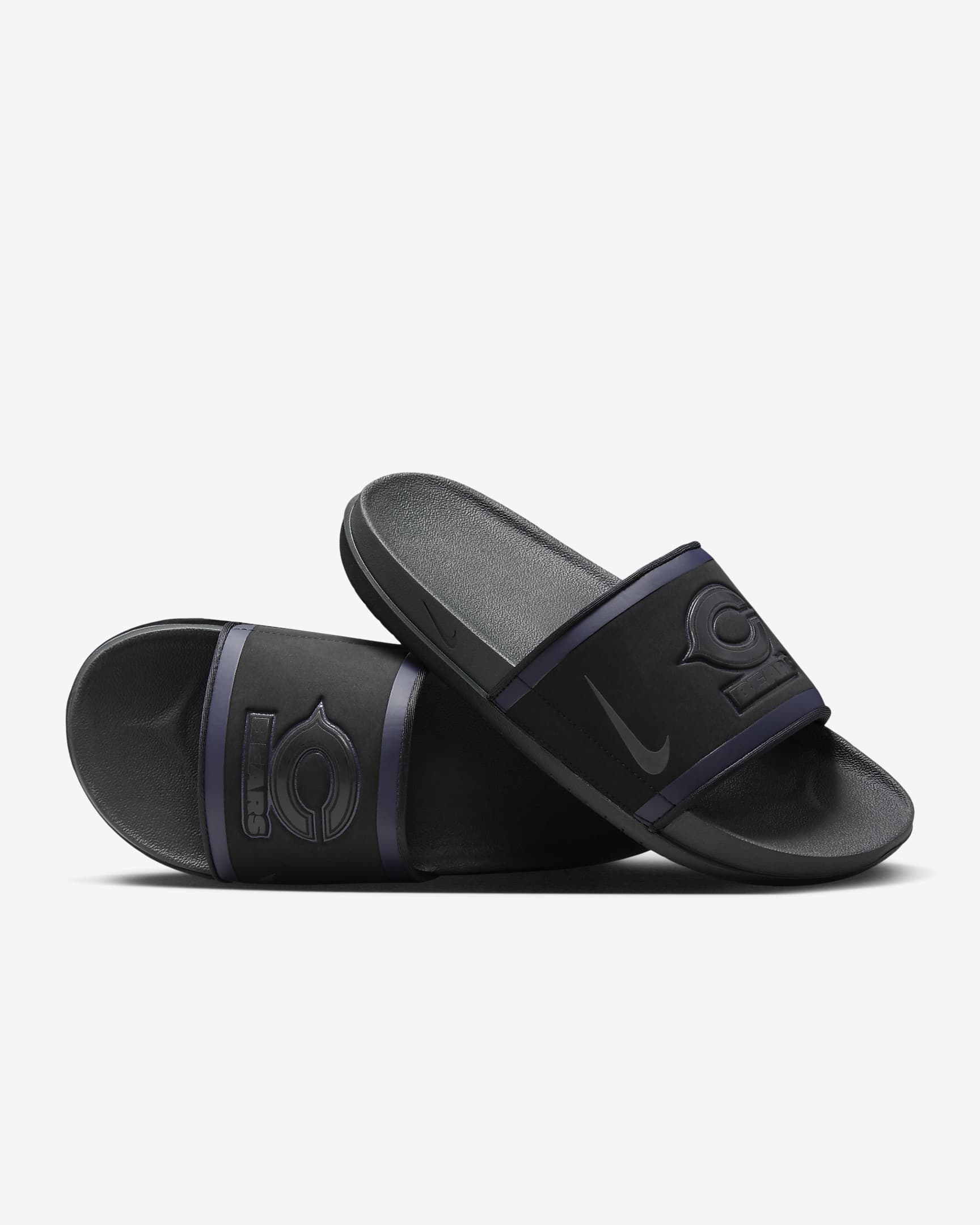 Nike Offcourt (NFL Chicago Bears) Slide - Black/University Orange/Marine/Anthracite