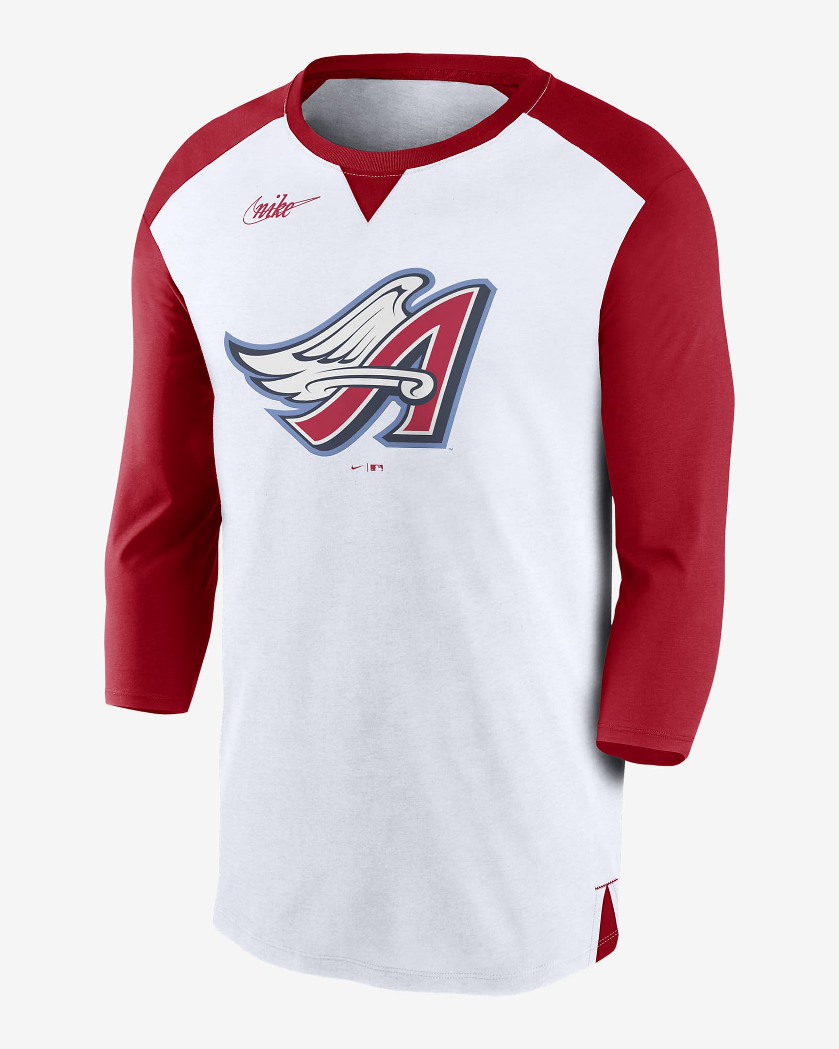 Nike Rewind Colors (MLB California Angels) Men's 3/4-Sleeve T-Shirt ...