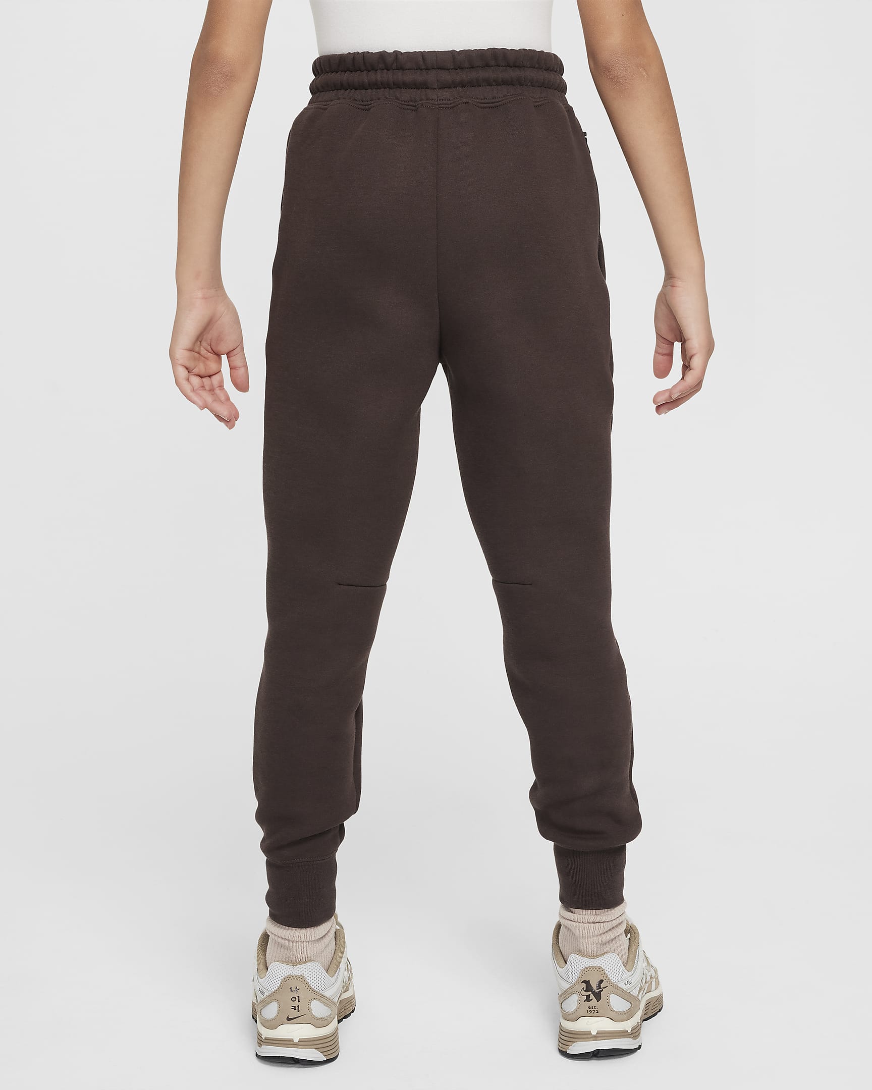 Nike Sportswear Tech Fleece joggingbroek voor meisjes - Baroque Brown/Zwart/Zwart