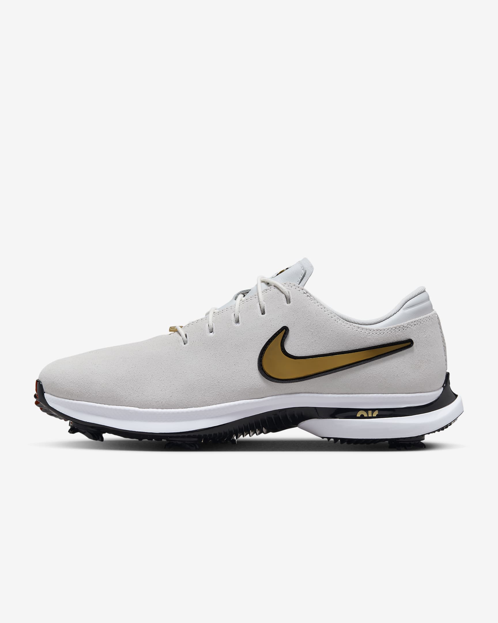 Nike Air Zoom Victory Tour 3 NRG Golf Shoes (Extra Wide) - White/Metallic Silver/Black/Metallic Gold