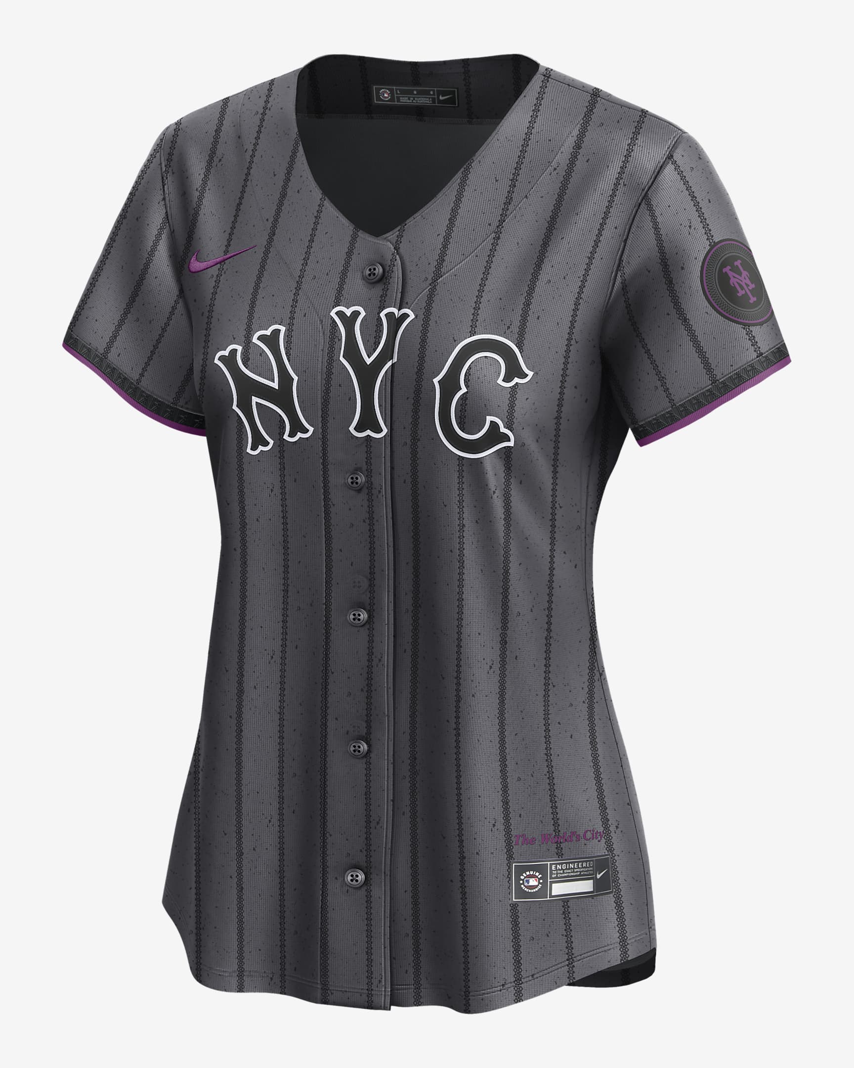 Pete Alonso New York Mets City Connect Women's Nike DriFIT ADV MLB