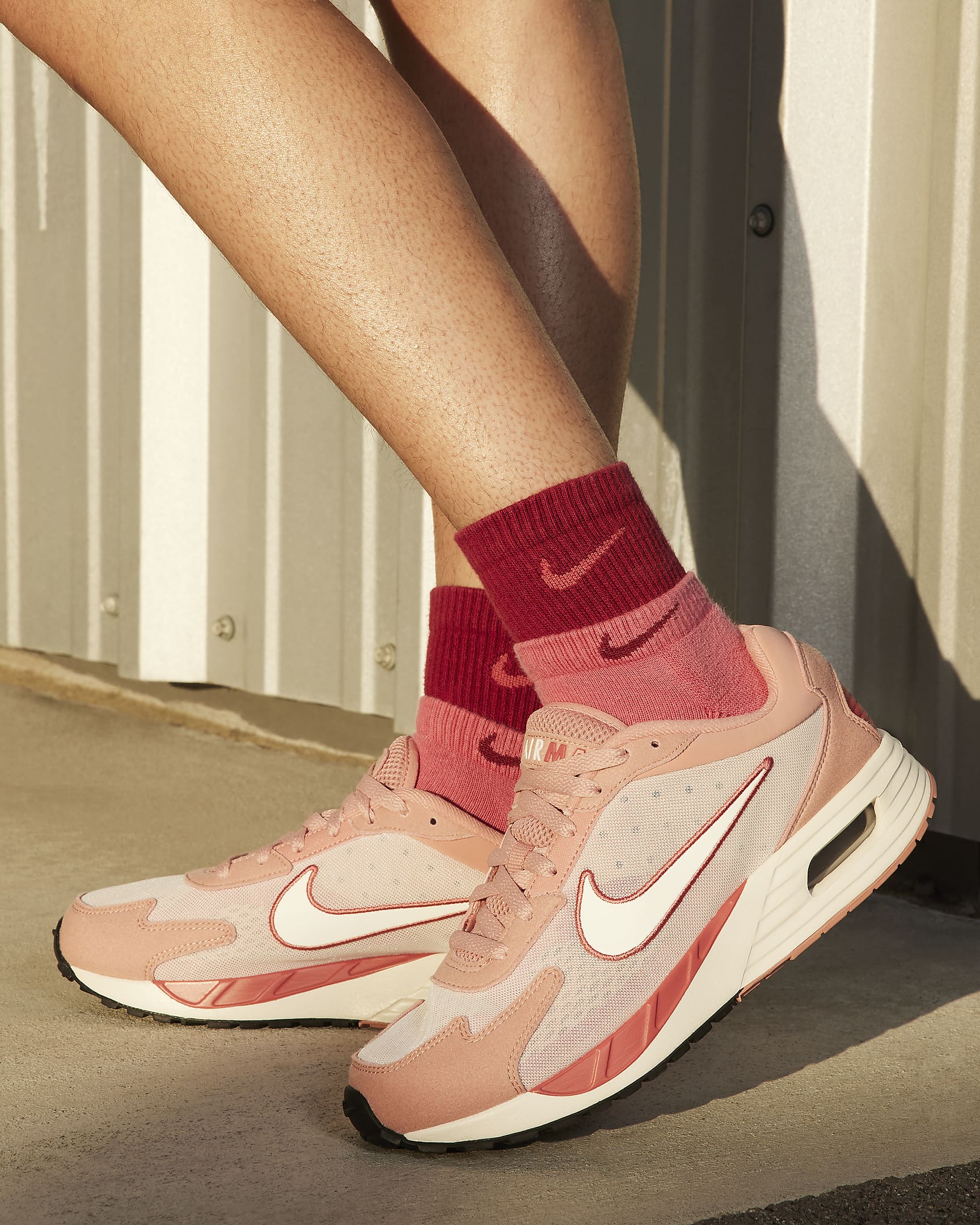 Nike Air Max Solo Women's Shoes - Red Stardust/Adobe/Black/Sail