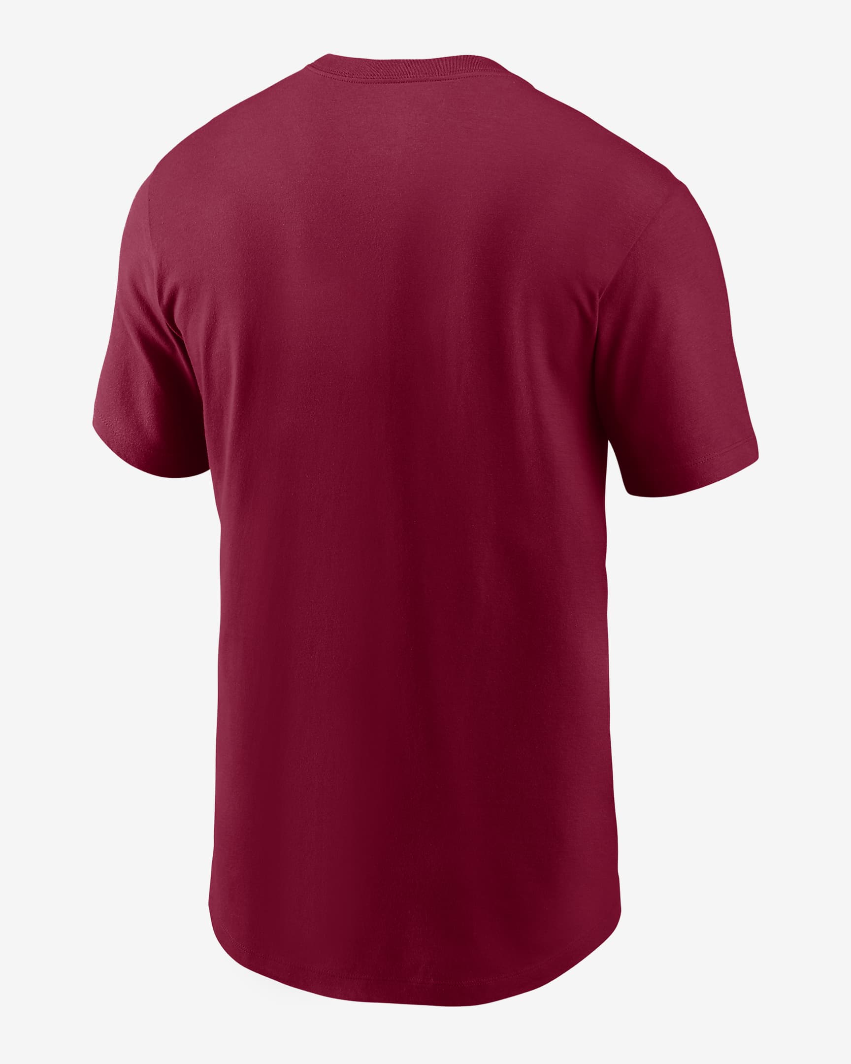 Washington Commanders Primetime Wordmark Essential Men's Nike NFL T-Shirt - Burgundy