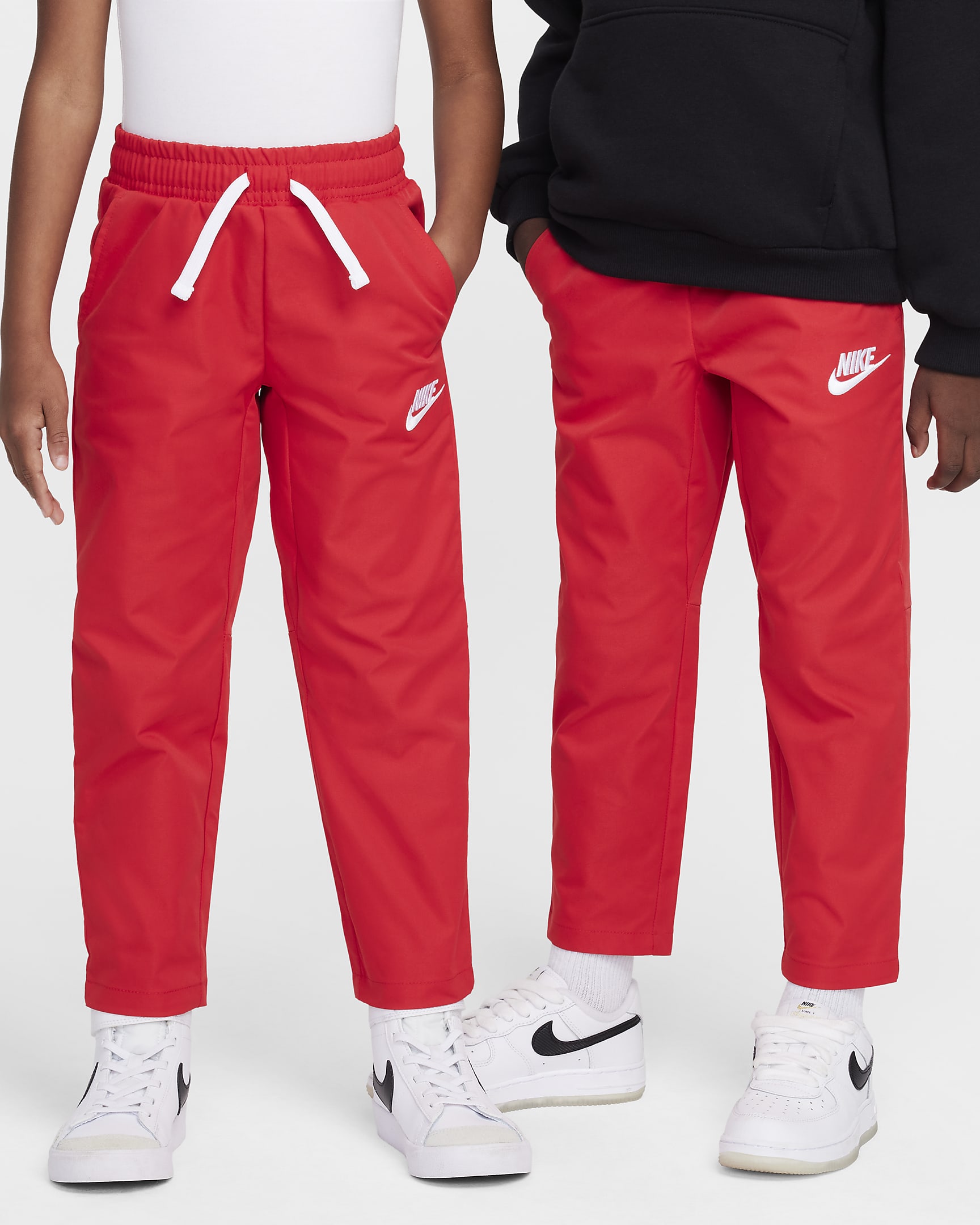 Nike Dri-FIT Little Kids' Woven Pants - University Red