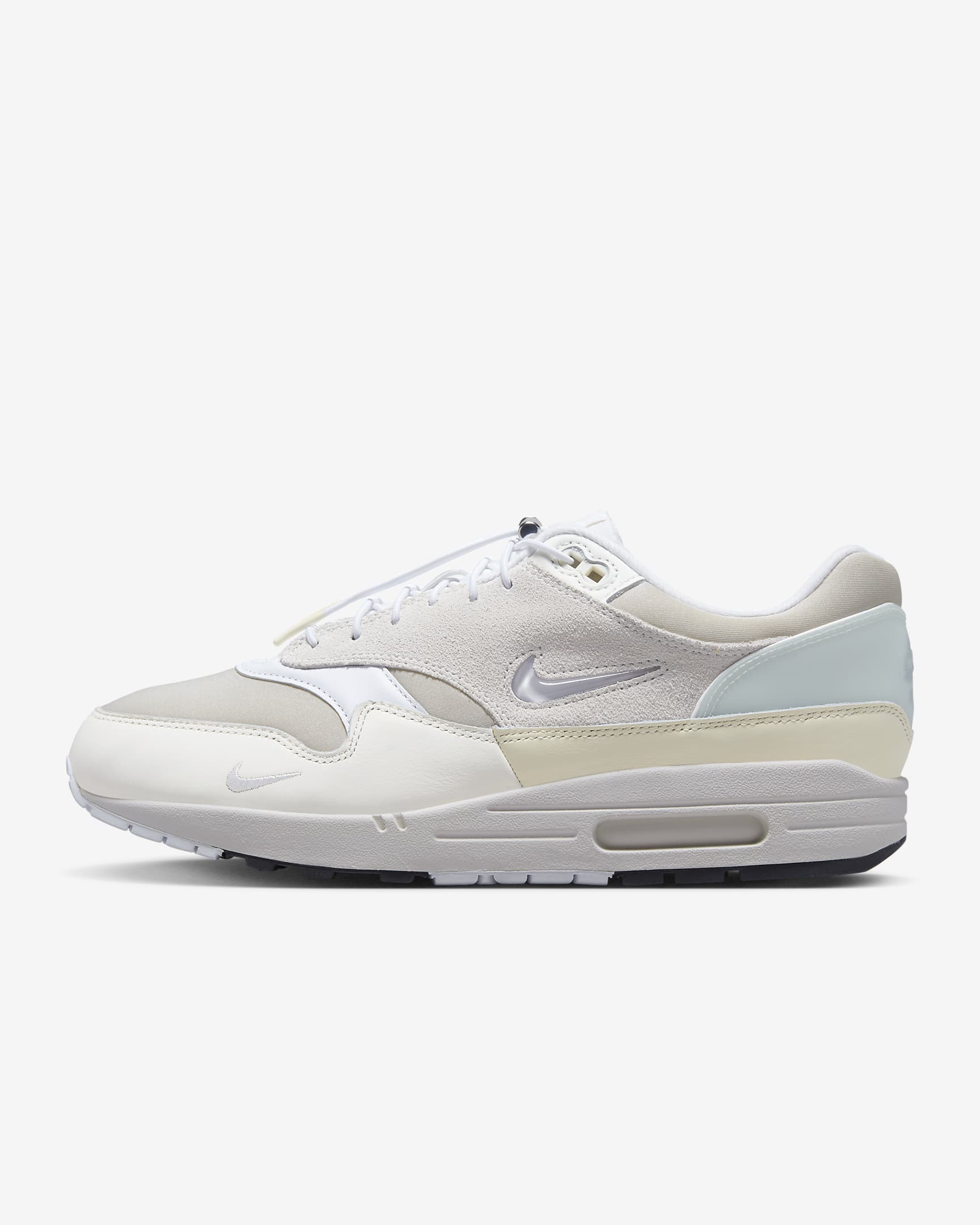 Nike Air Max 1 Premium-sko til mænd - Summit White/Sail/Coconut Milk/hvid