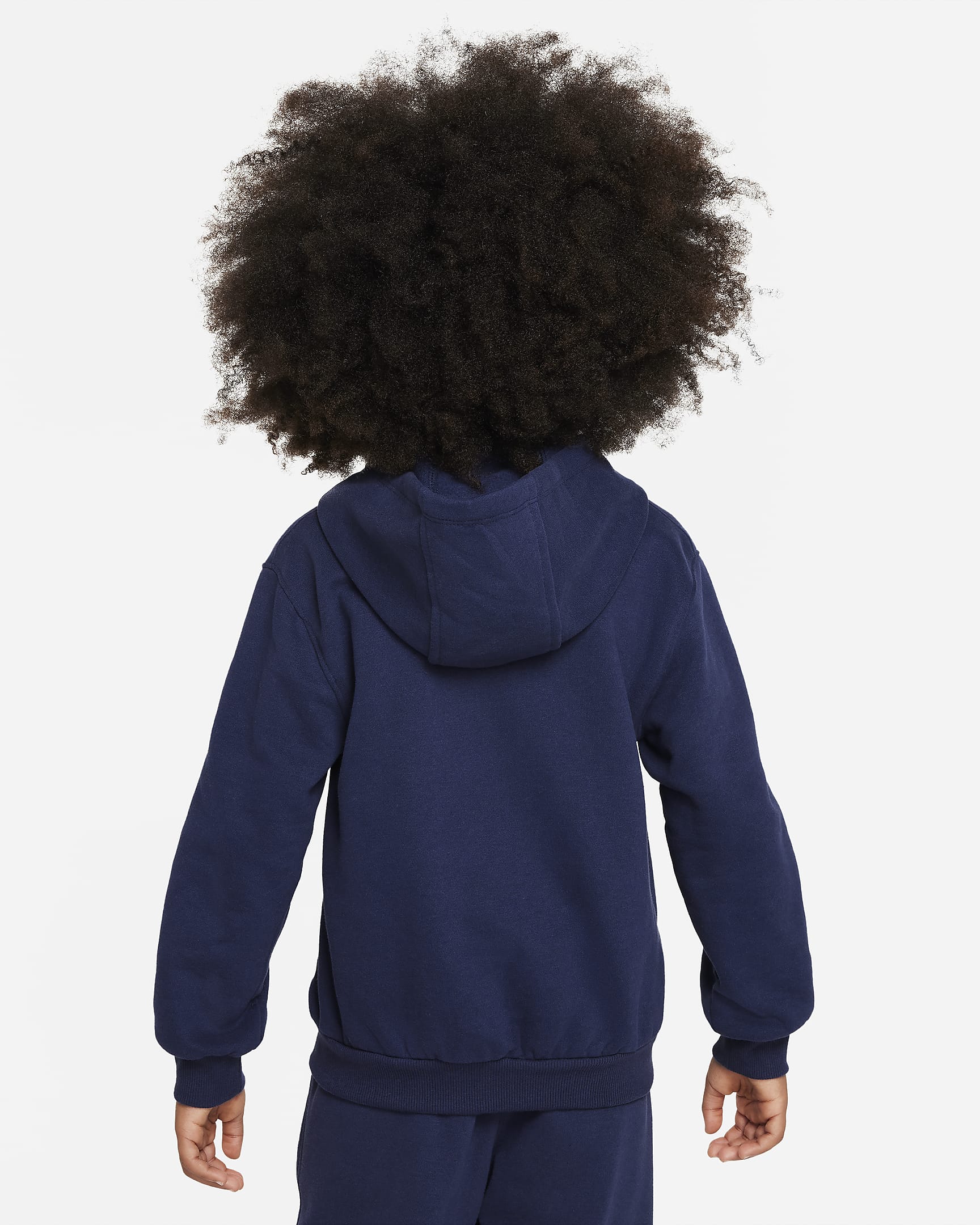 Nike Sportswear Club Fleece Little Kids' Pullover Hoodie - Midnight Navy