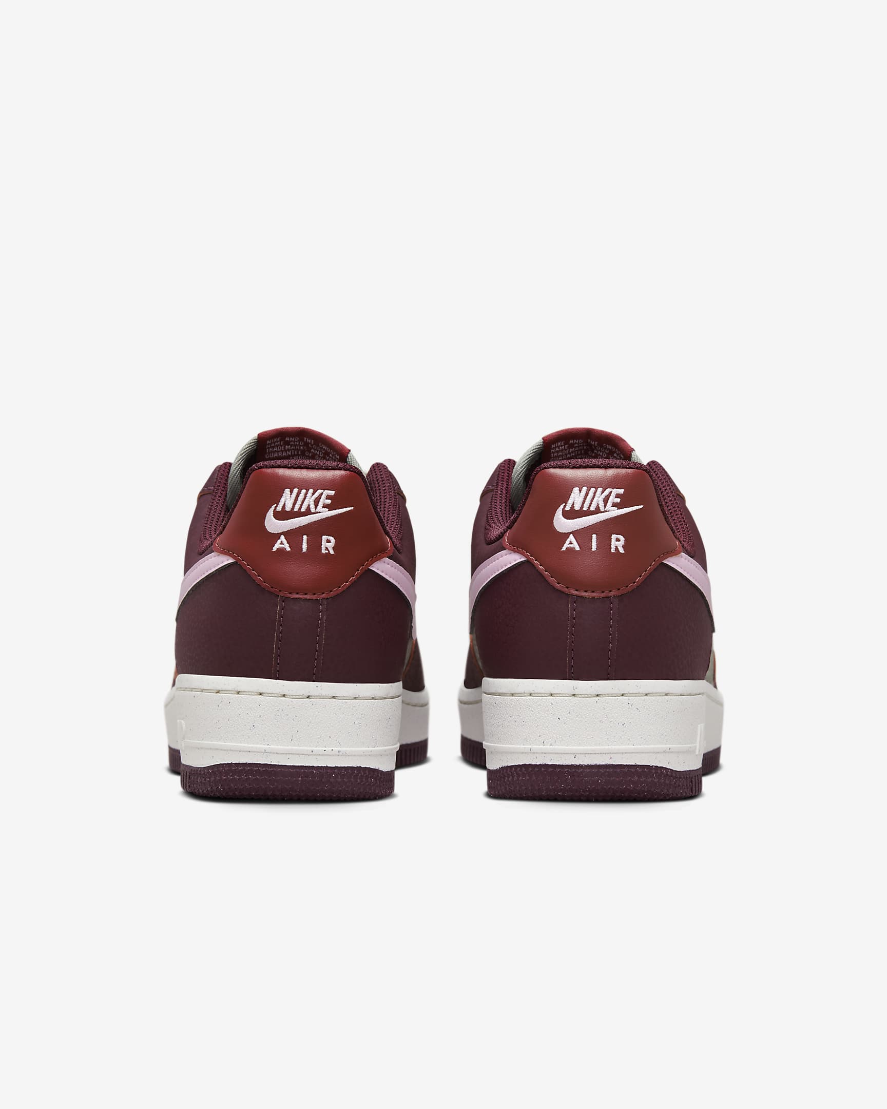 Nike Air Force 1 '07 Next Nature Women's Shoes - Burgundy Crush/Dark Stucco/Sail/Pink Foam